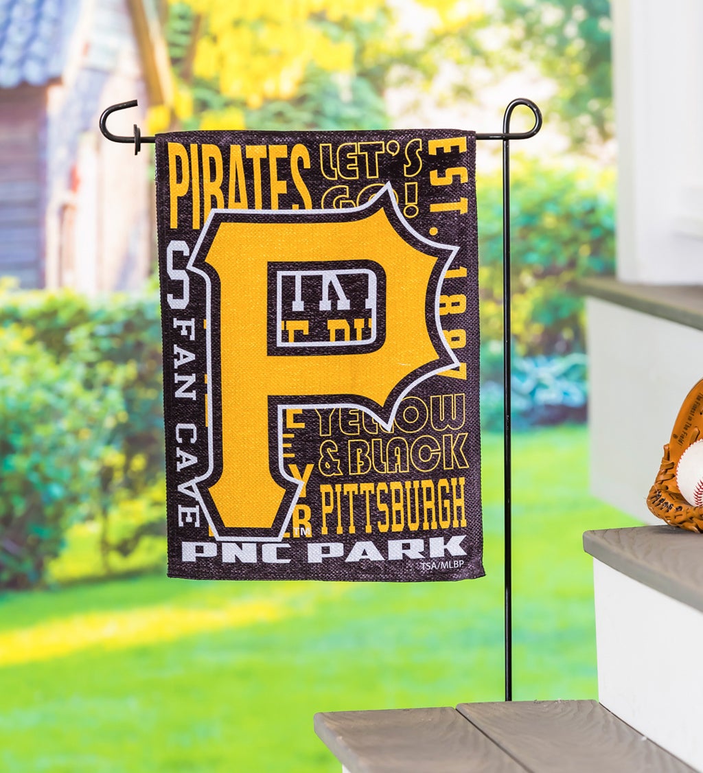 Fan Rules Garden Flag, Pittsburgh Pirates
