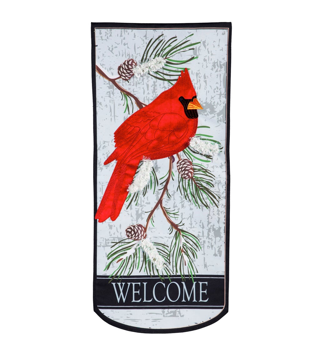 Winter Cardinal Everlasting Impressions Textile Décor