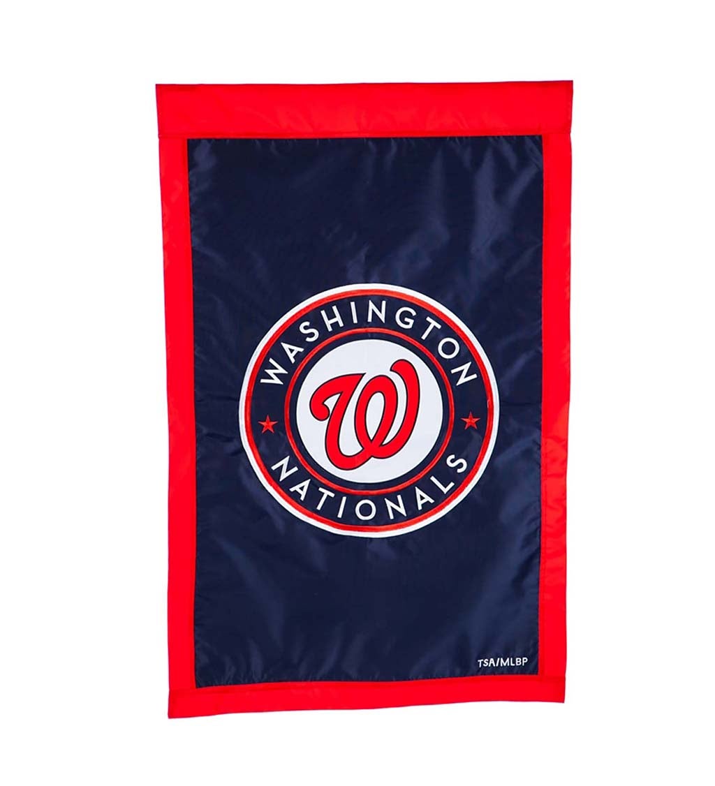 Washington Nationals Appliqué House Flag