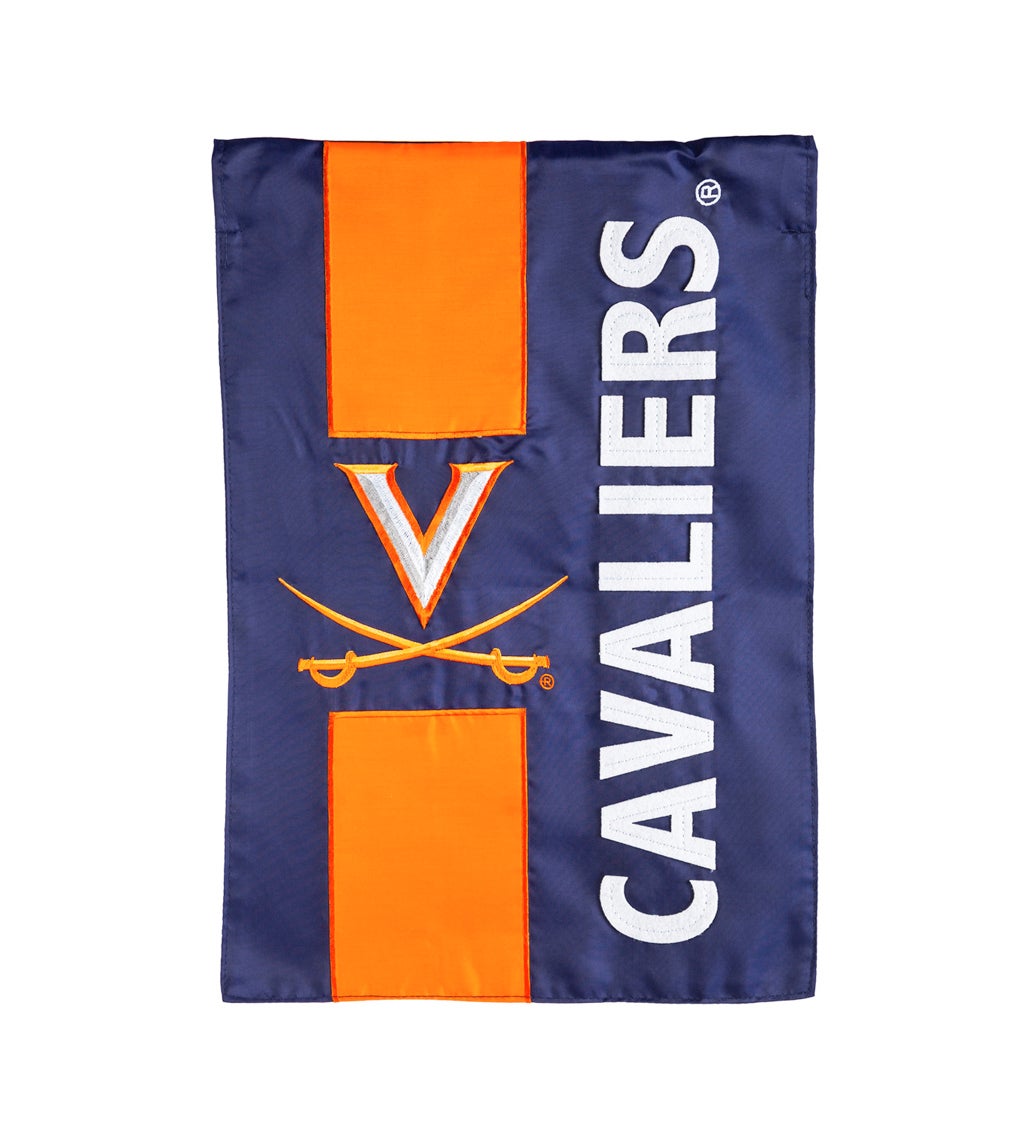 University of Virginia Embellished Garden Flag