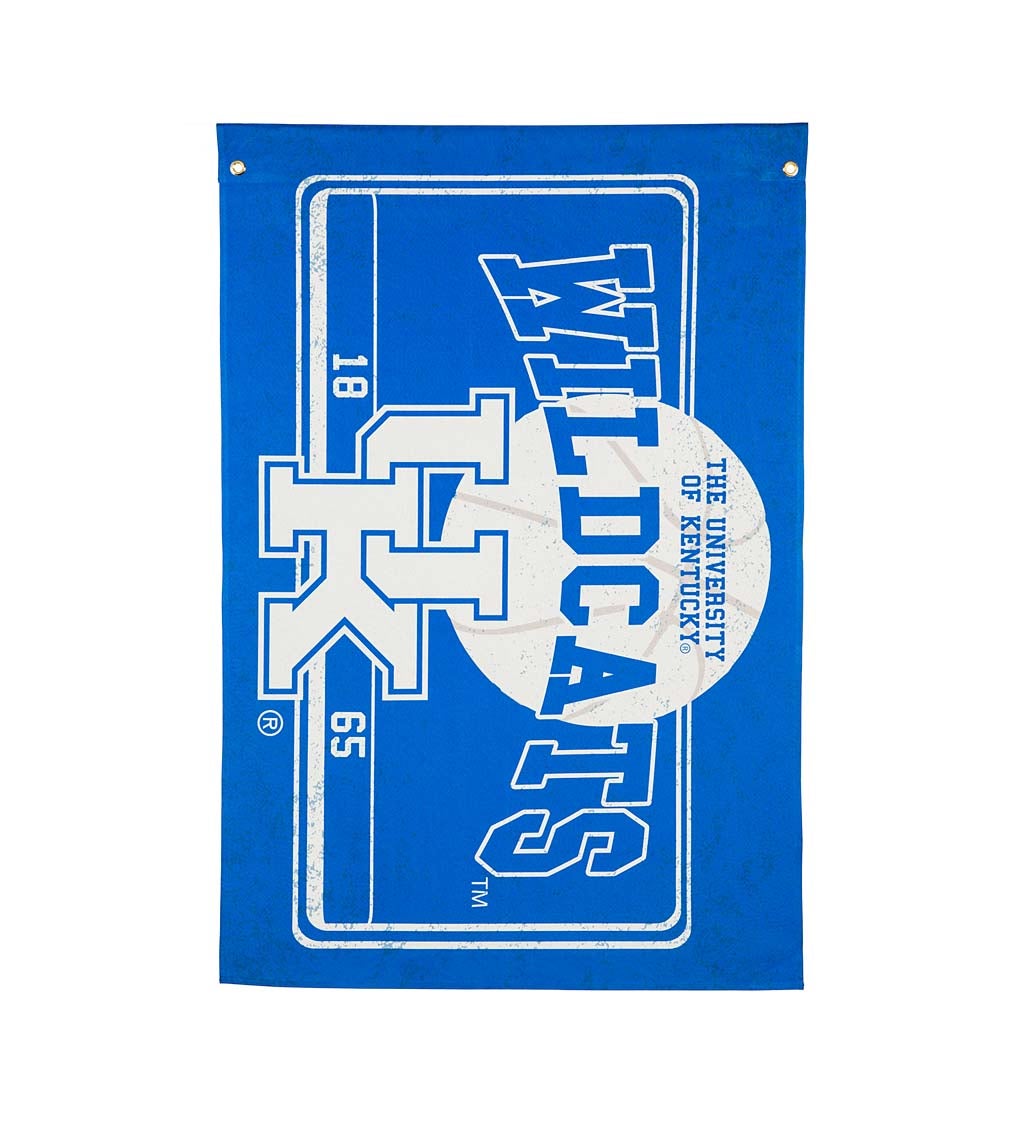 University of Kentucky Linen Estate Flag