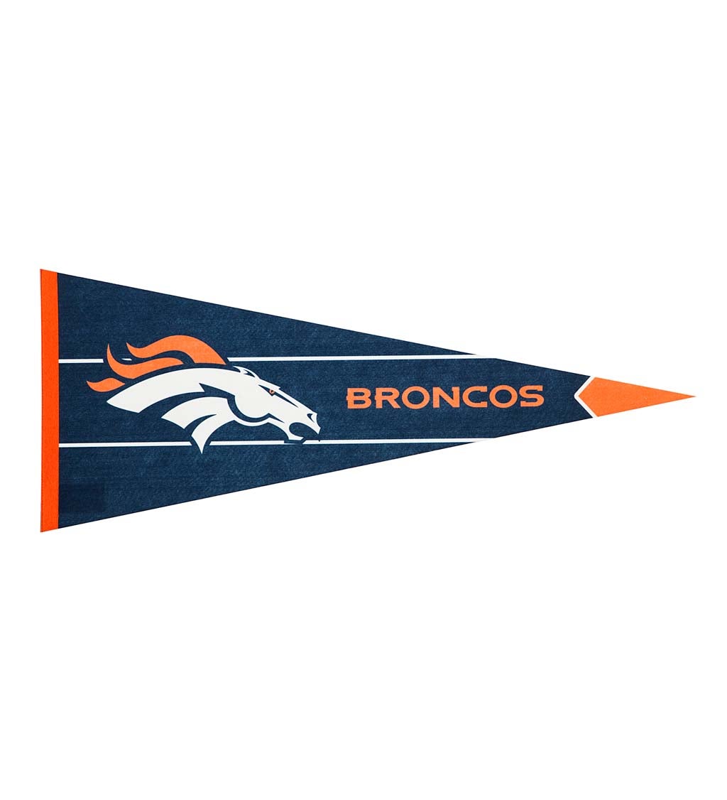 Denver Broncos Pennant Flag