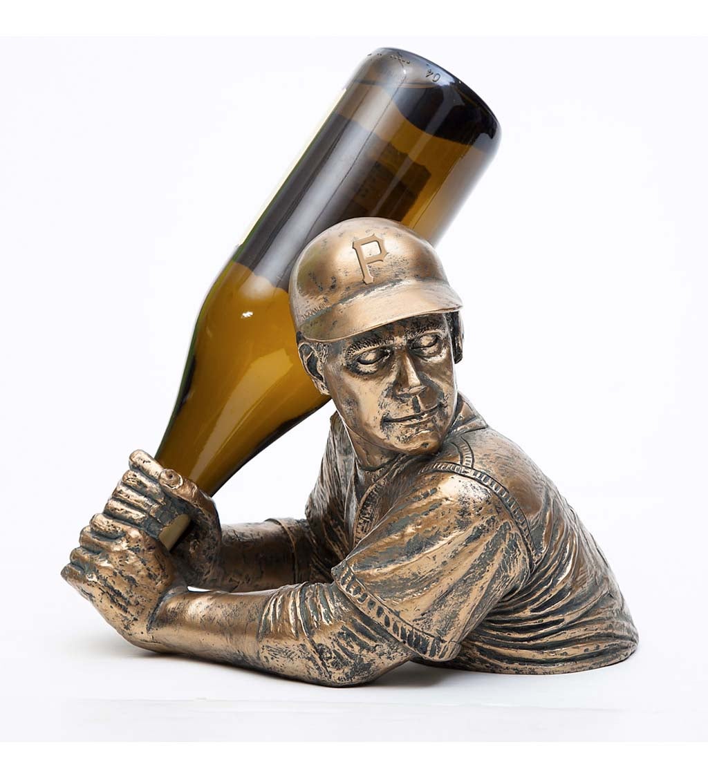 Pittsburgh Pirates Bam Vino Baseball Player Wine Bottle Holder