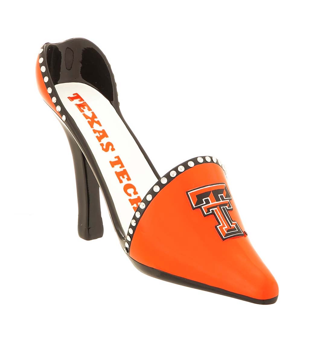 Texas Tech Decorative High Heel Shoe Wine Bottle Holder