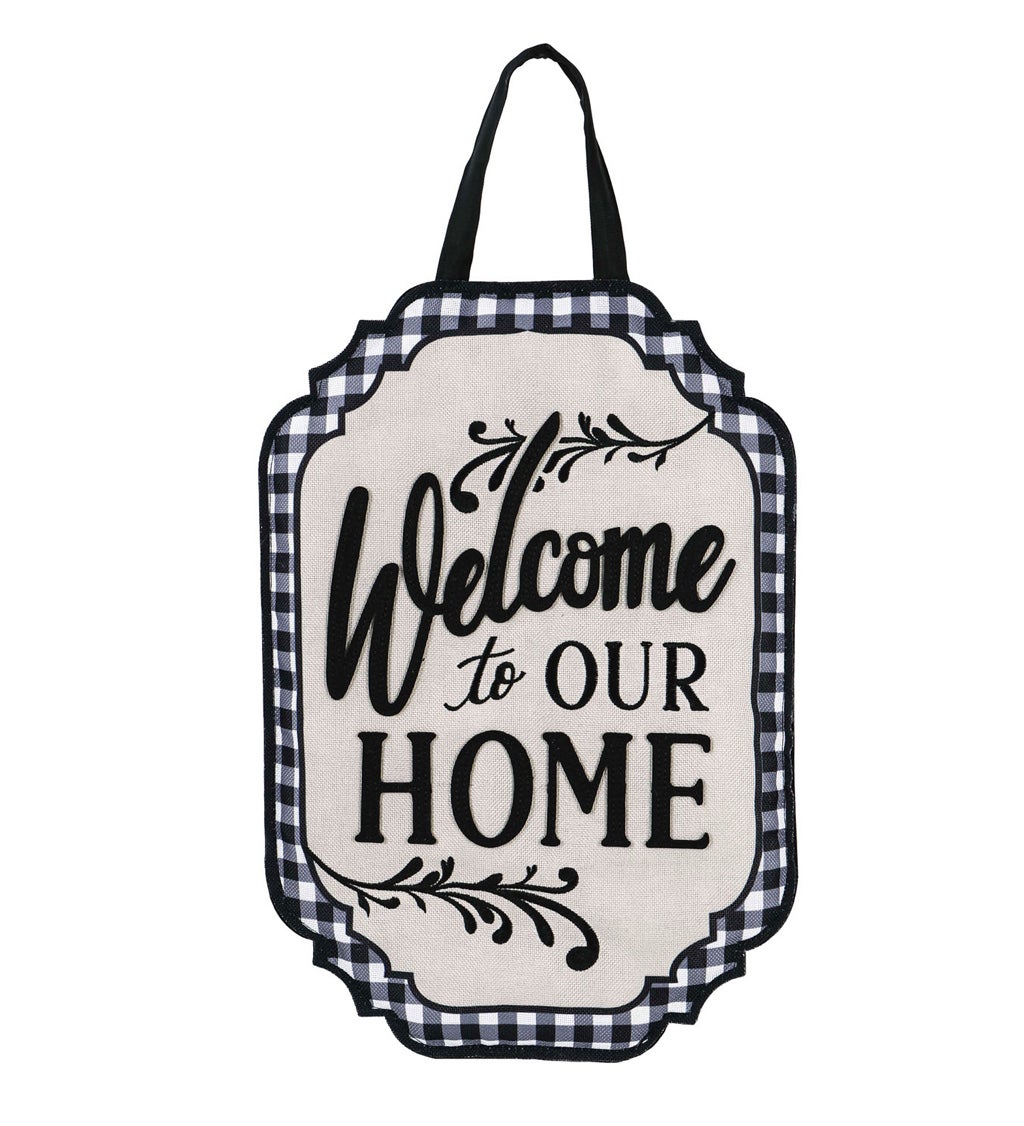 Classic Welcome Home Door Décor