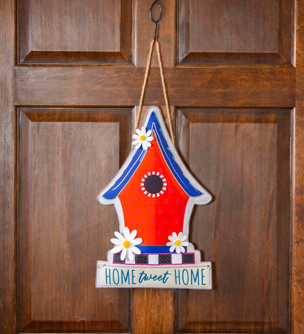 Ornate Birdhouse Door Décor