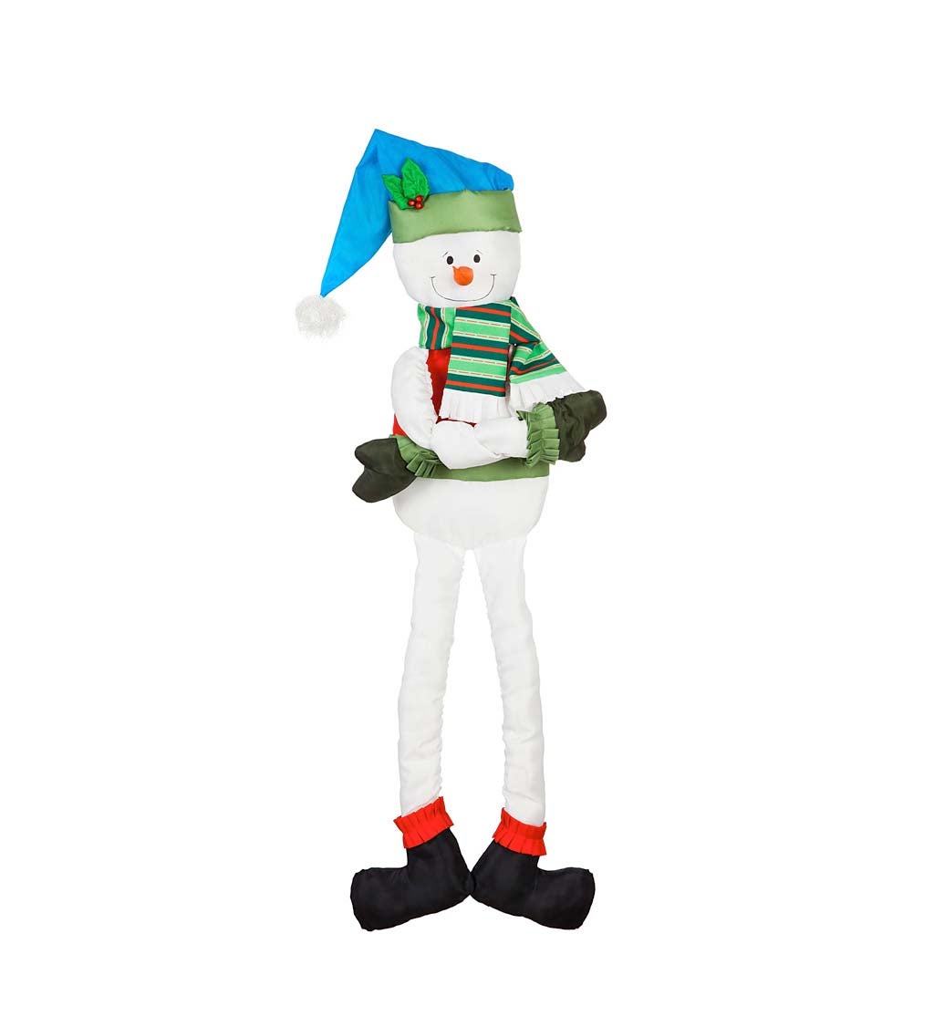 Snowman Post Hugger