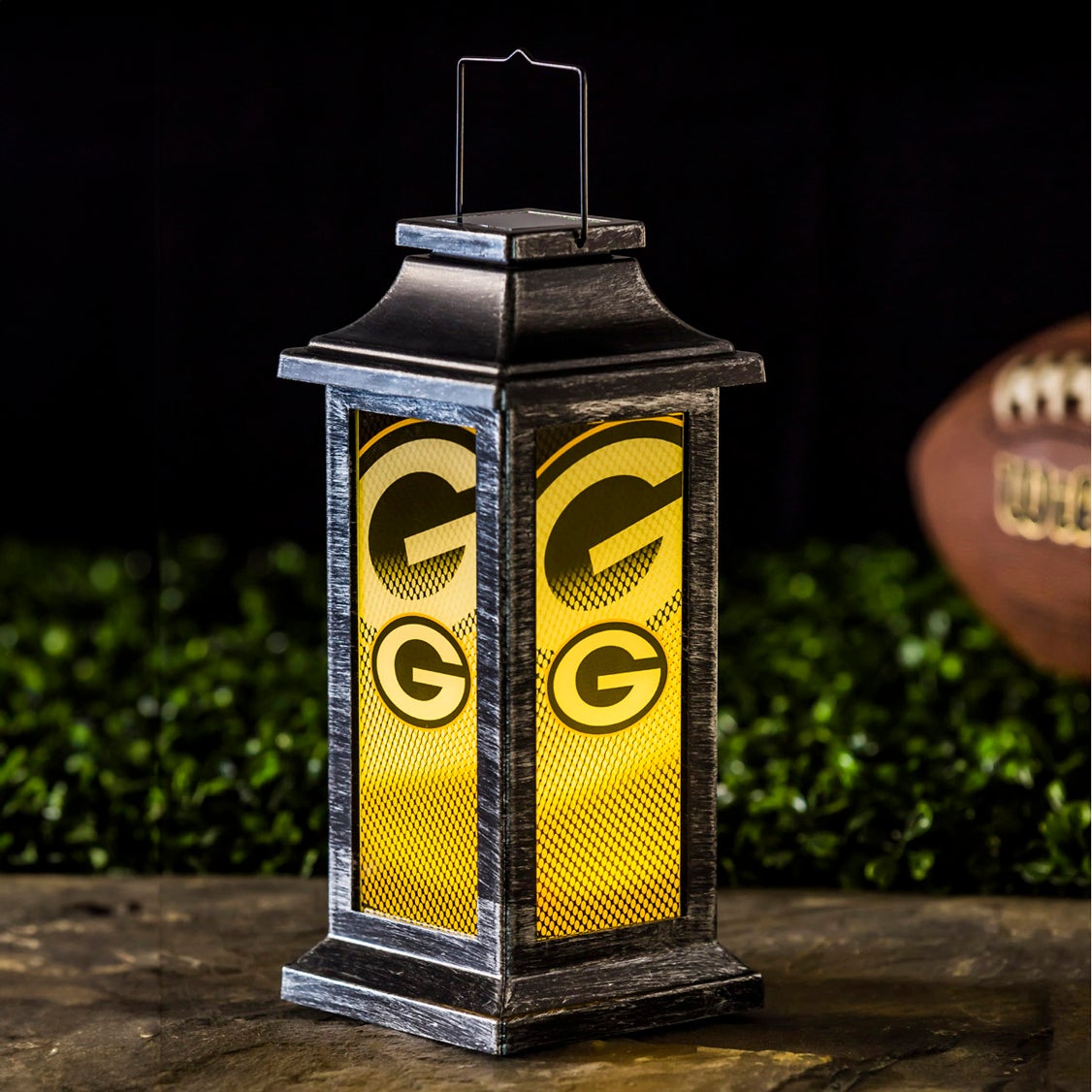 Green Bay Packers Solar Garden Lantern