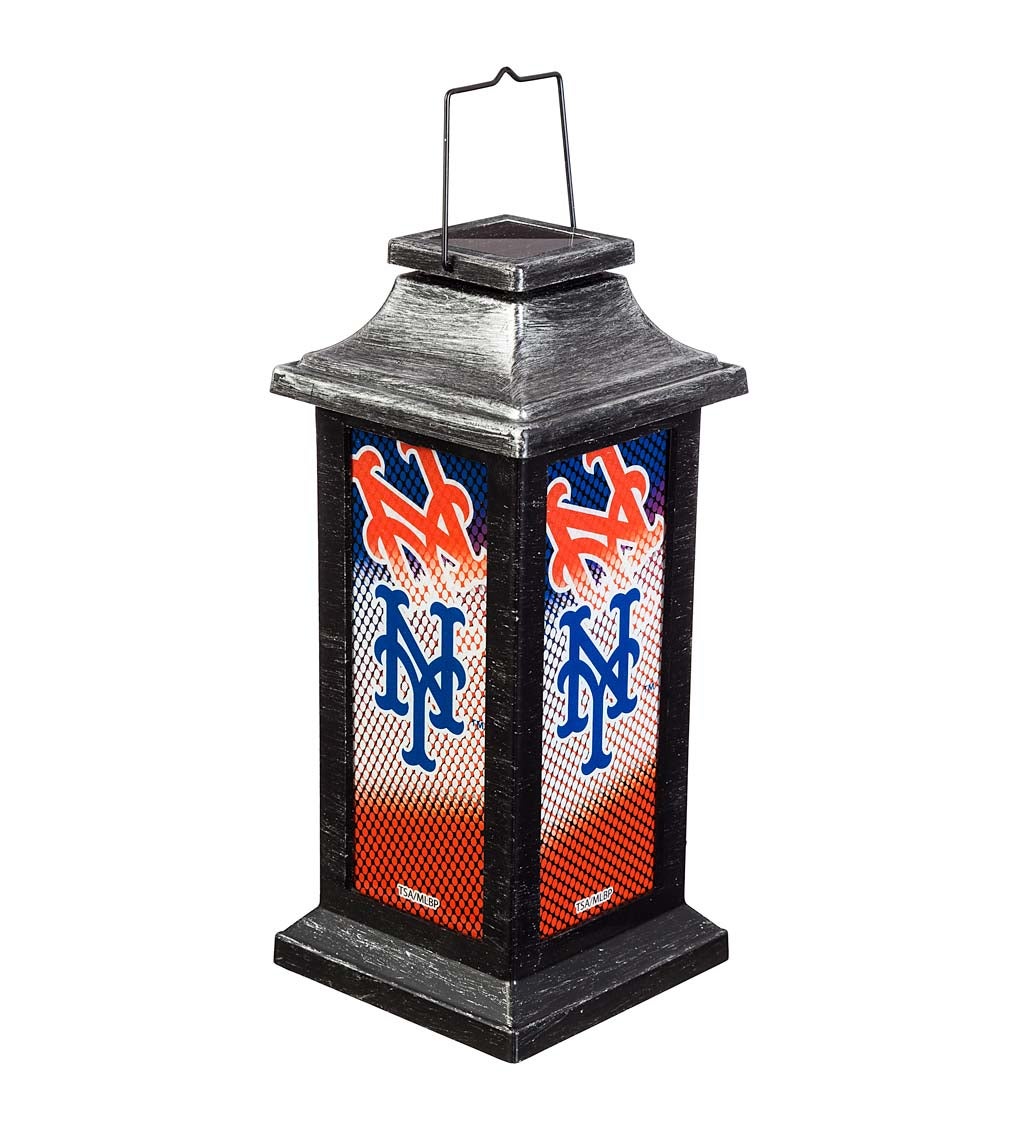 New York Mets Solar Garden Lantern