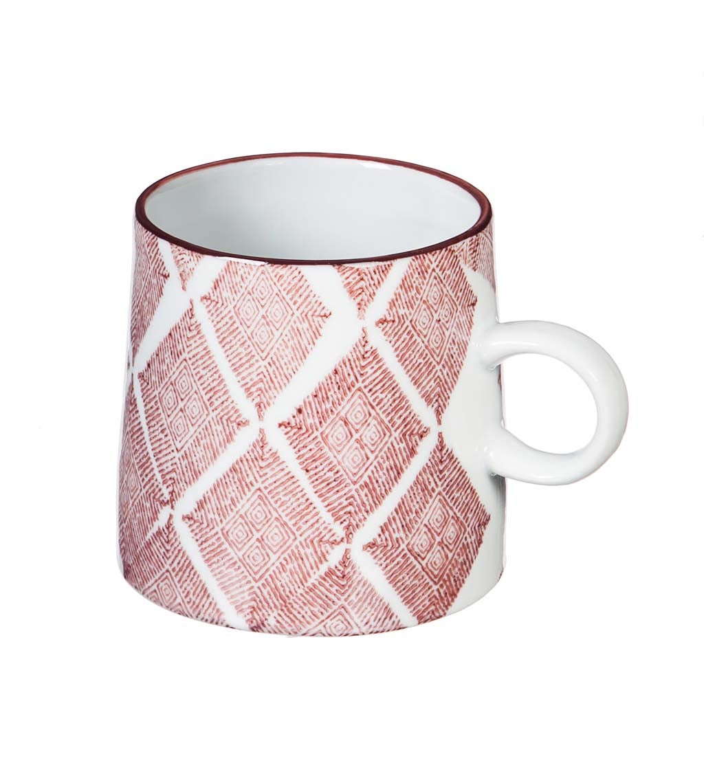 Red Capri 10-oz Ceramic Coffee Cup