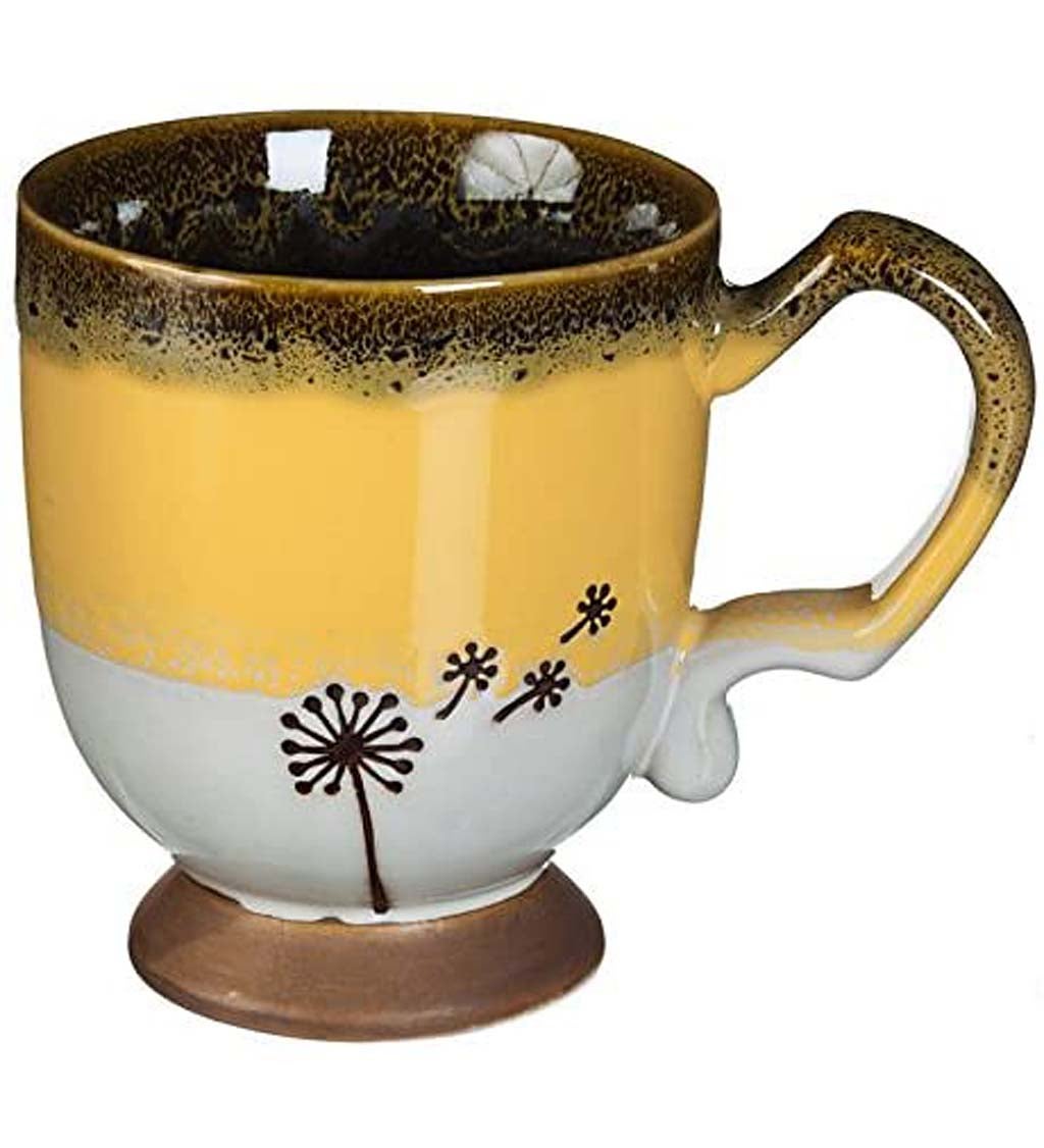 Drifting Dandelion Artisan Series Ceramic Cup