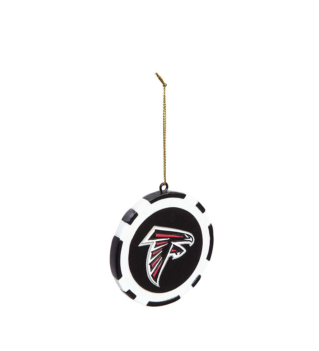 Atlanta Falcons Game Chip Ornament