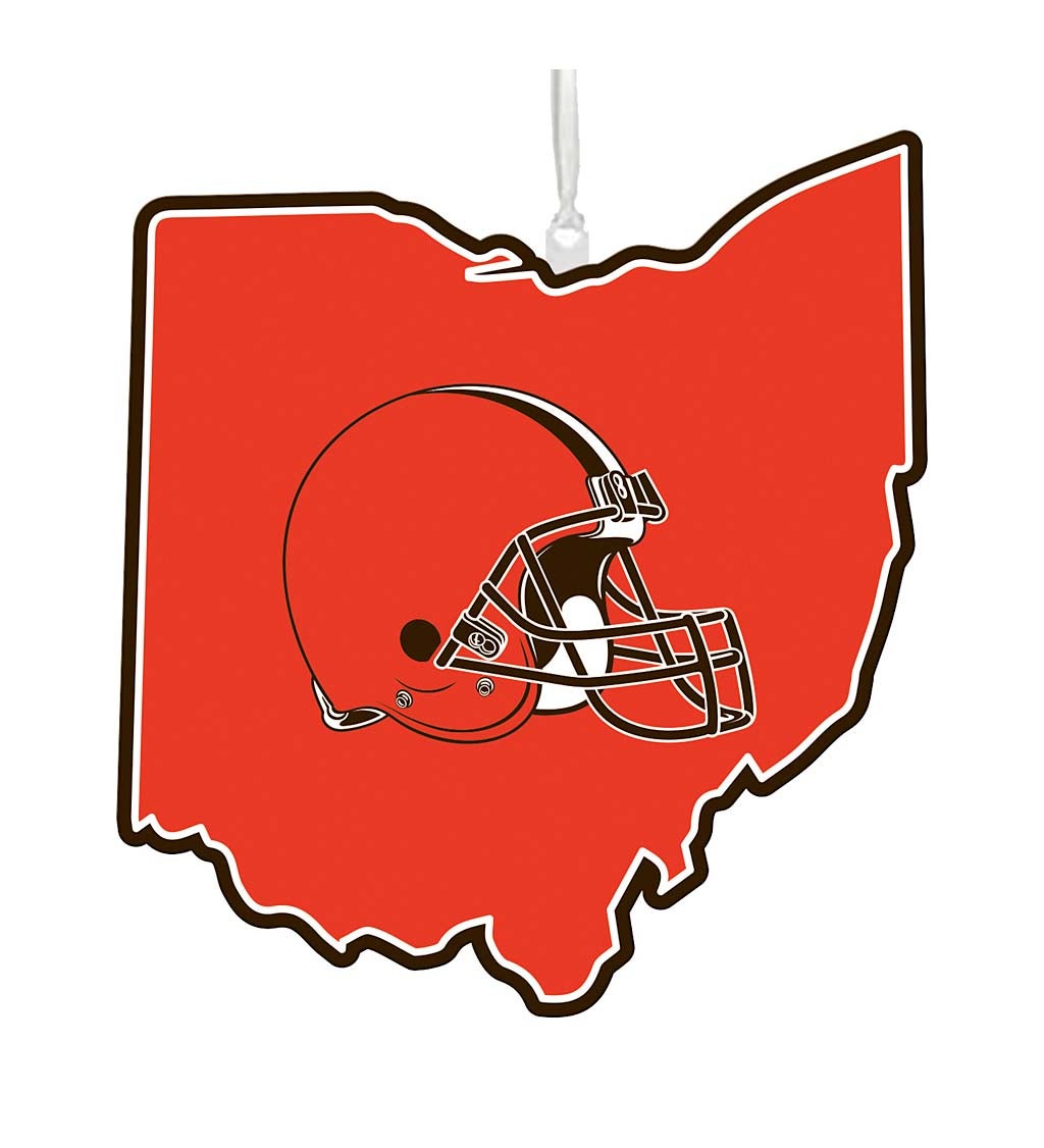 Cleveland Browns State Ornament