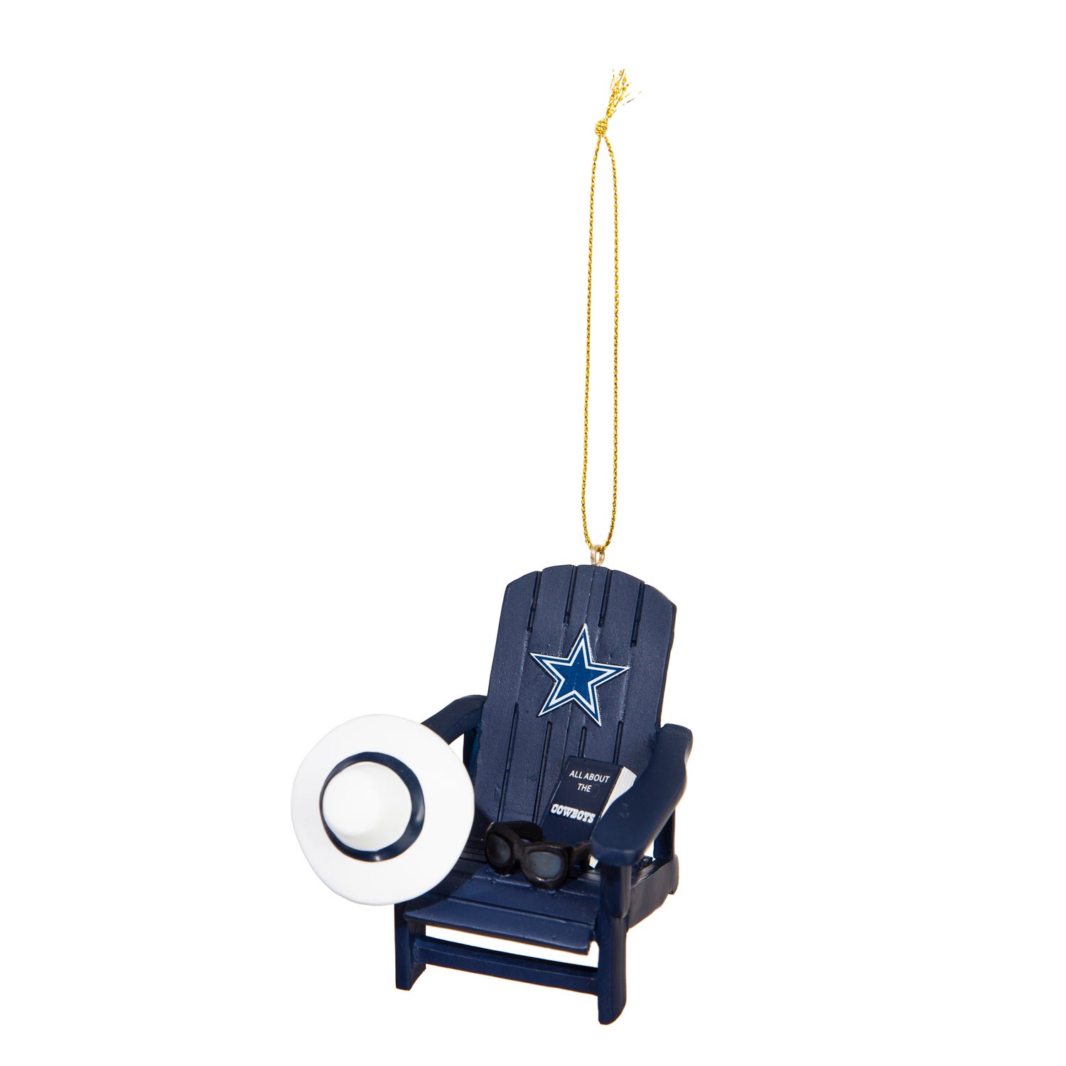 Dallas Cowboys Adirondack Chair Ornament