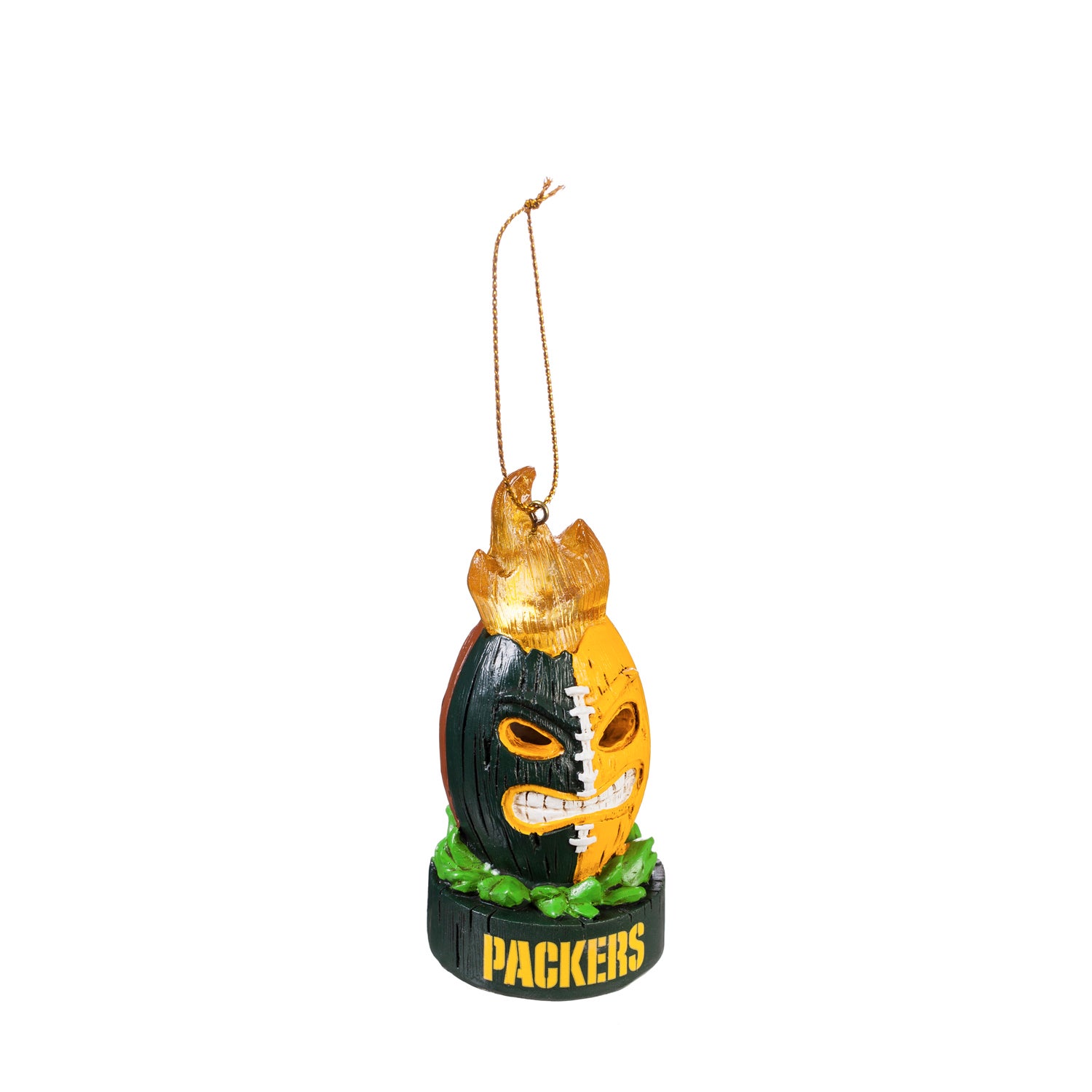 Green Bay Packers Lit Team Ball Ornament