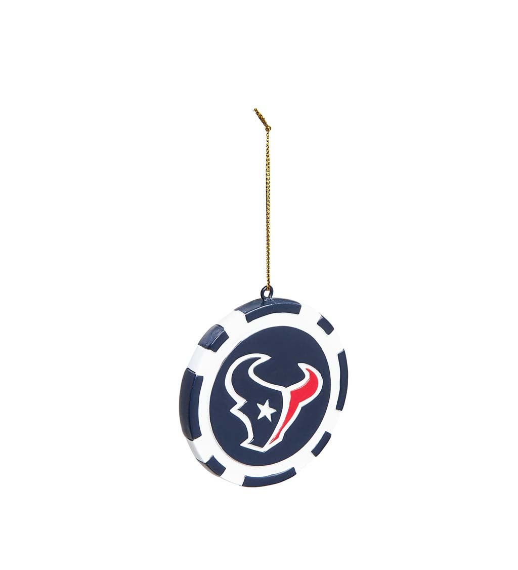 Houston Texans Game Chip Ornament