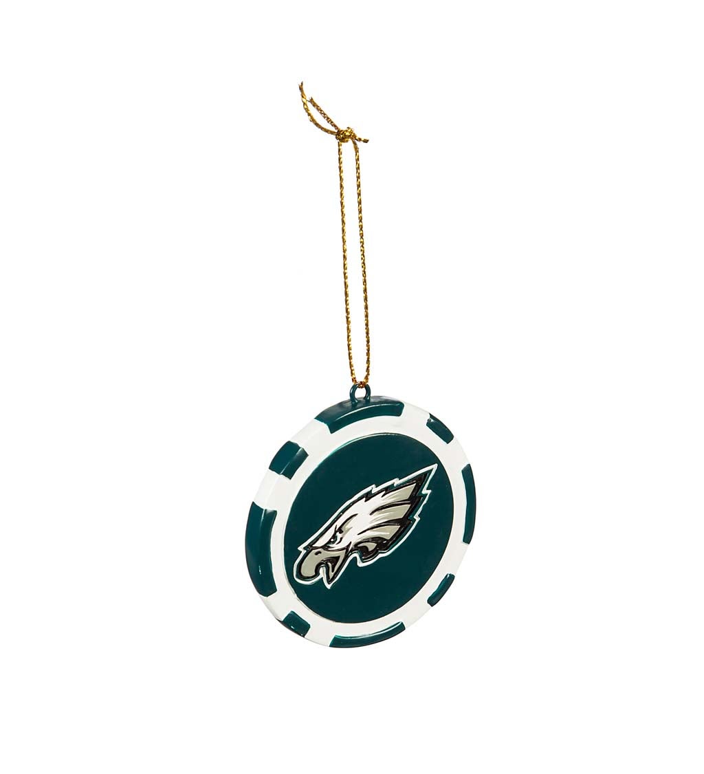 Philadelphia Eagles Game Chip Ornament