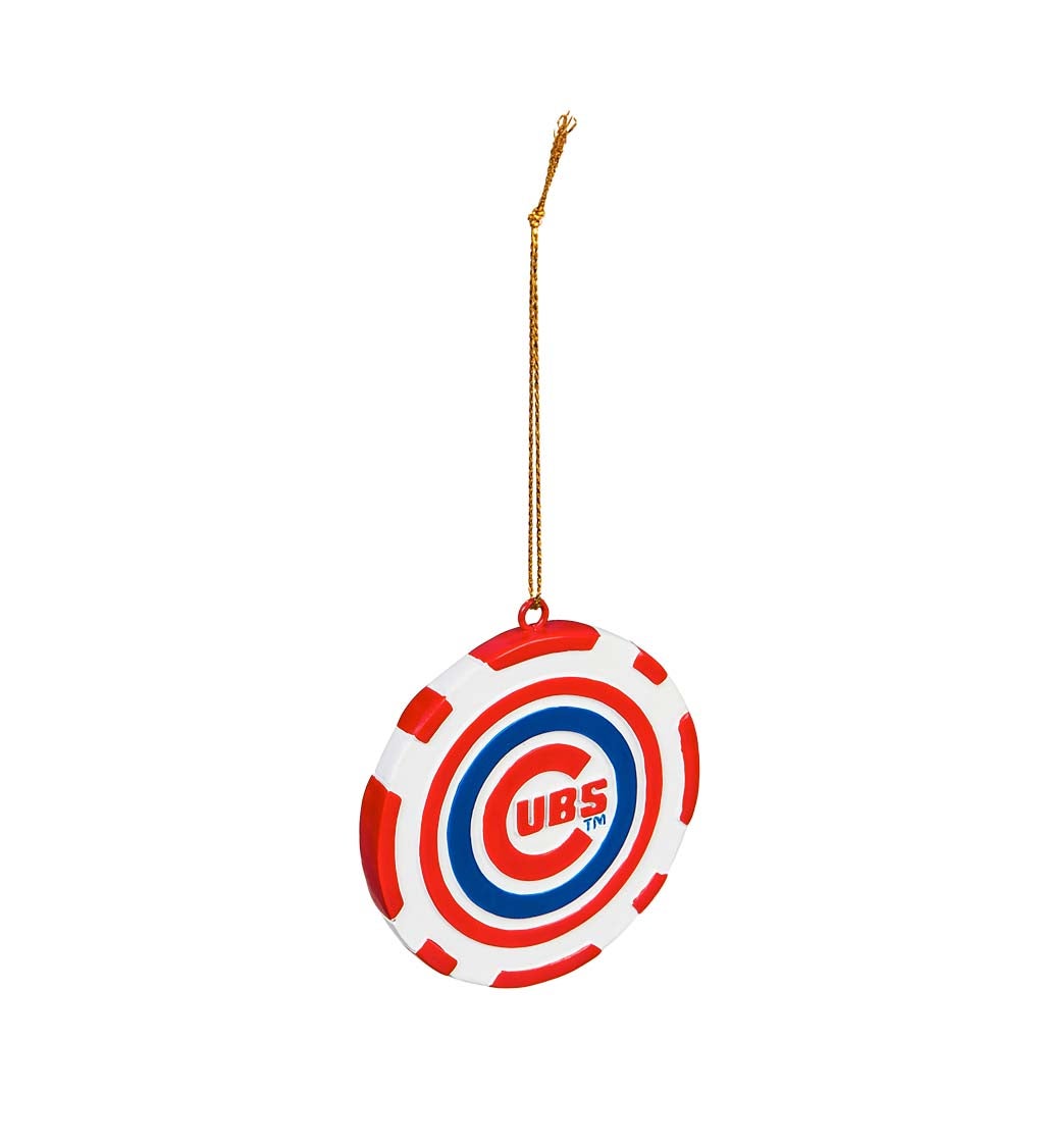 Chicago Cubs Game Chip Ornament