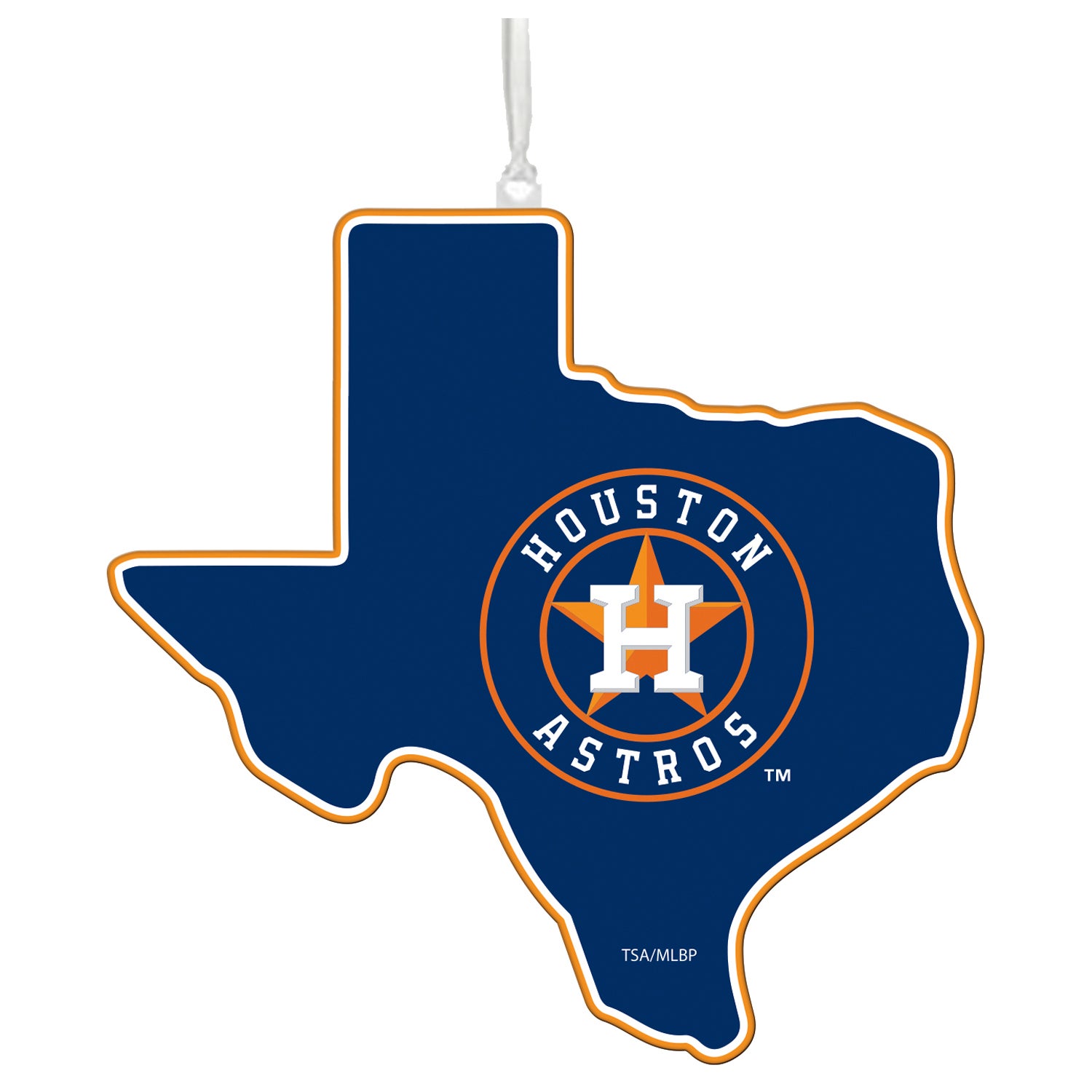 Houston Astros State Ornament
