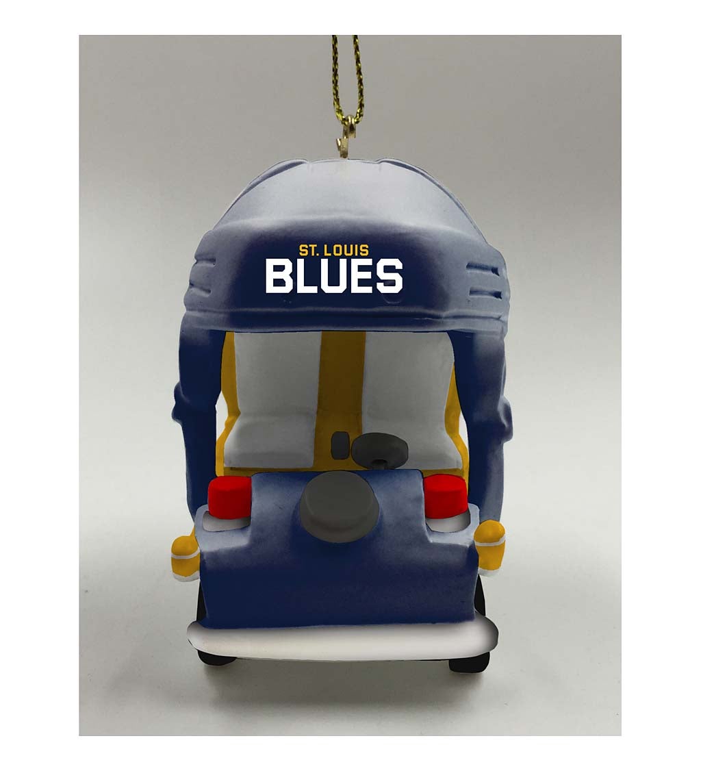 St Louis Blues Field Car Ornament