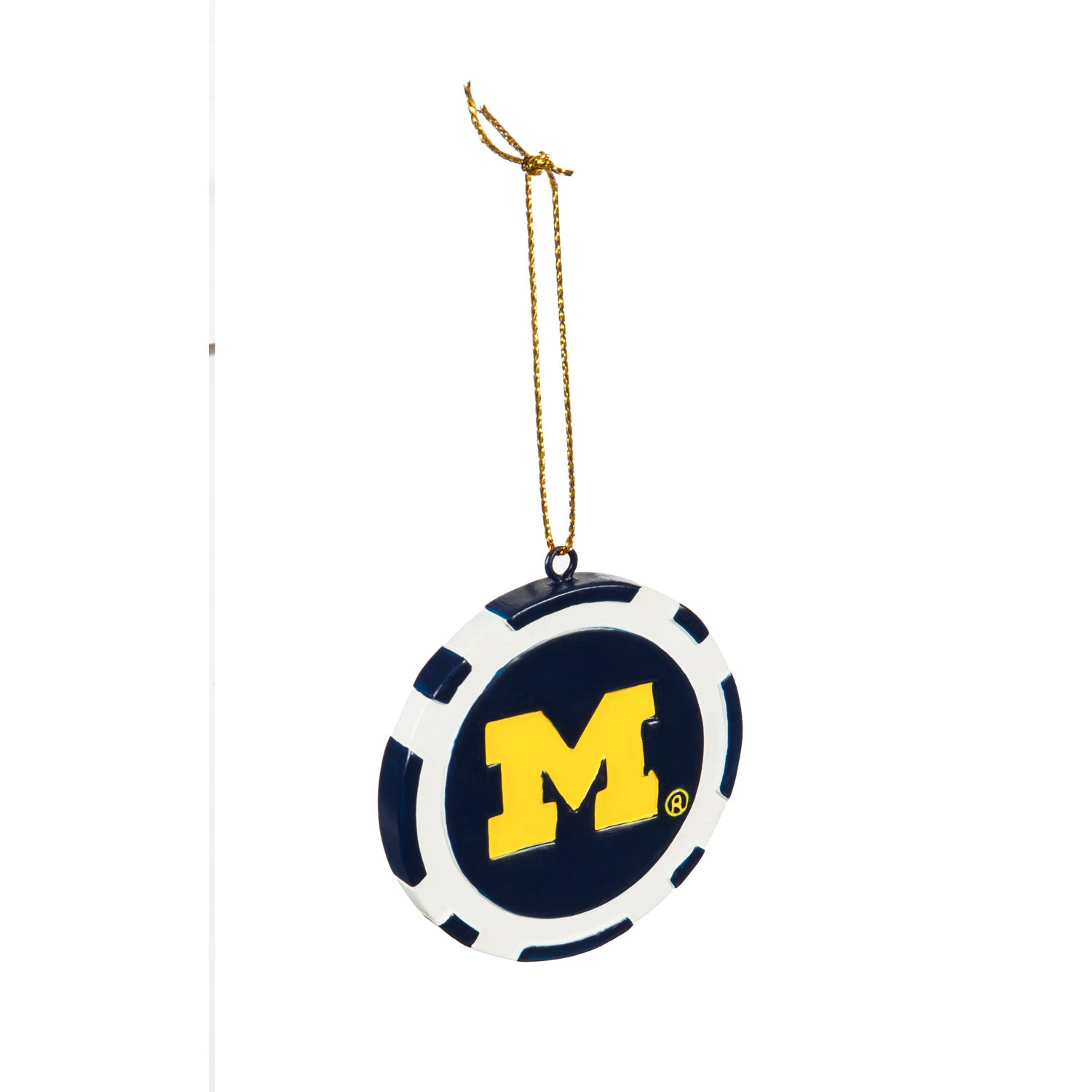 University of Michigan Game Chip Ornament