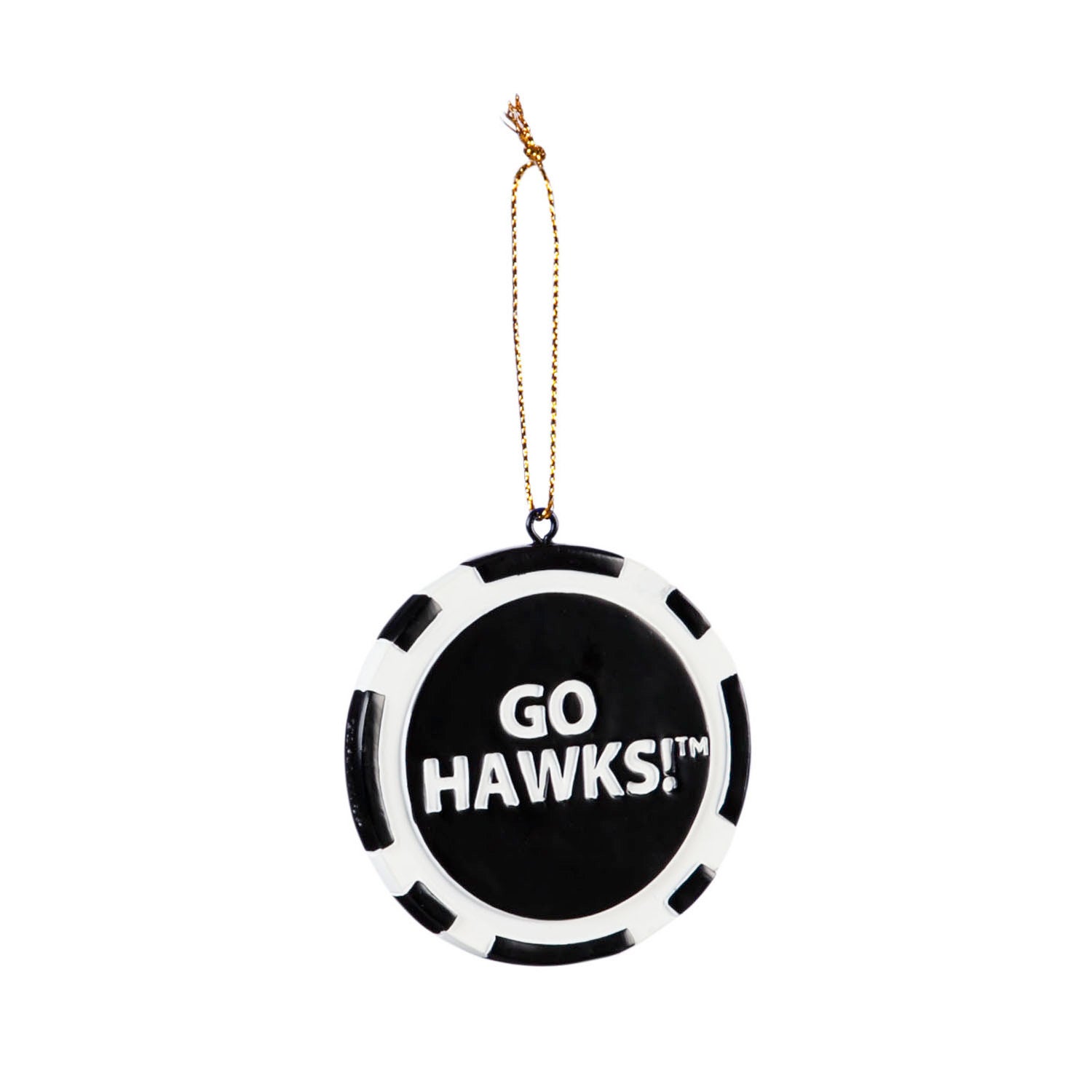 University of Iowa Game Chip Ornament