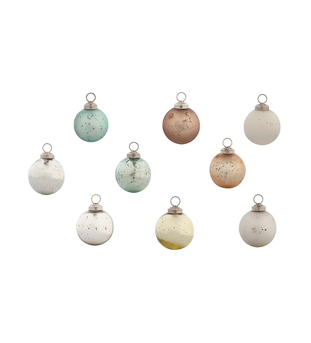 2.5'' Christmas Chic Round Ornaments, Set of 48, Mint Collection