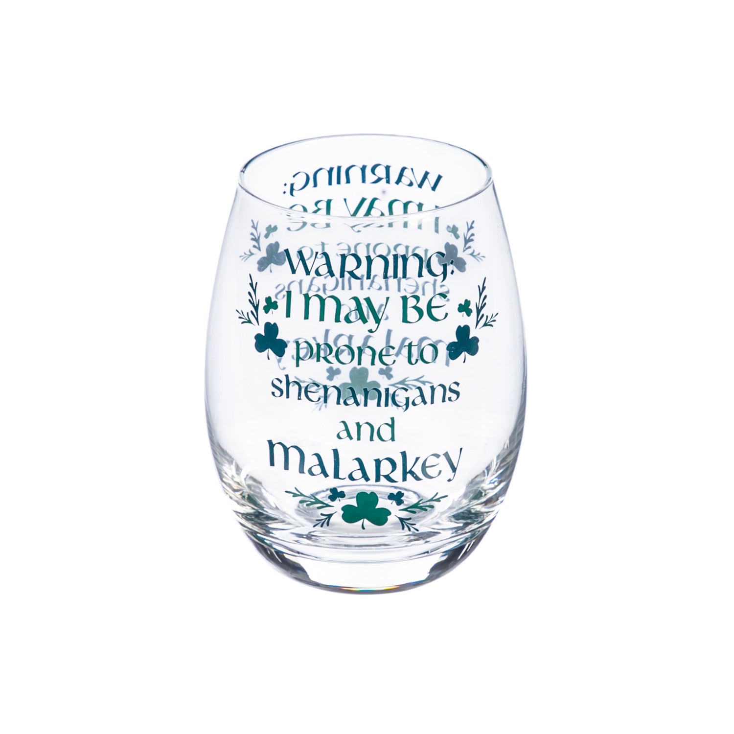 Celtic Memories Stemless Wine Glass