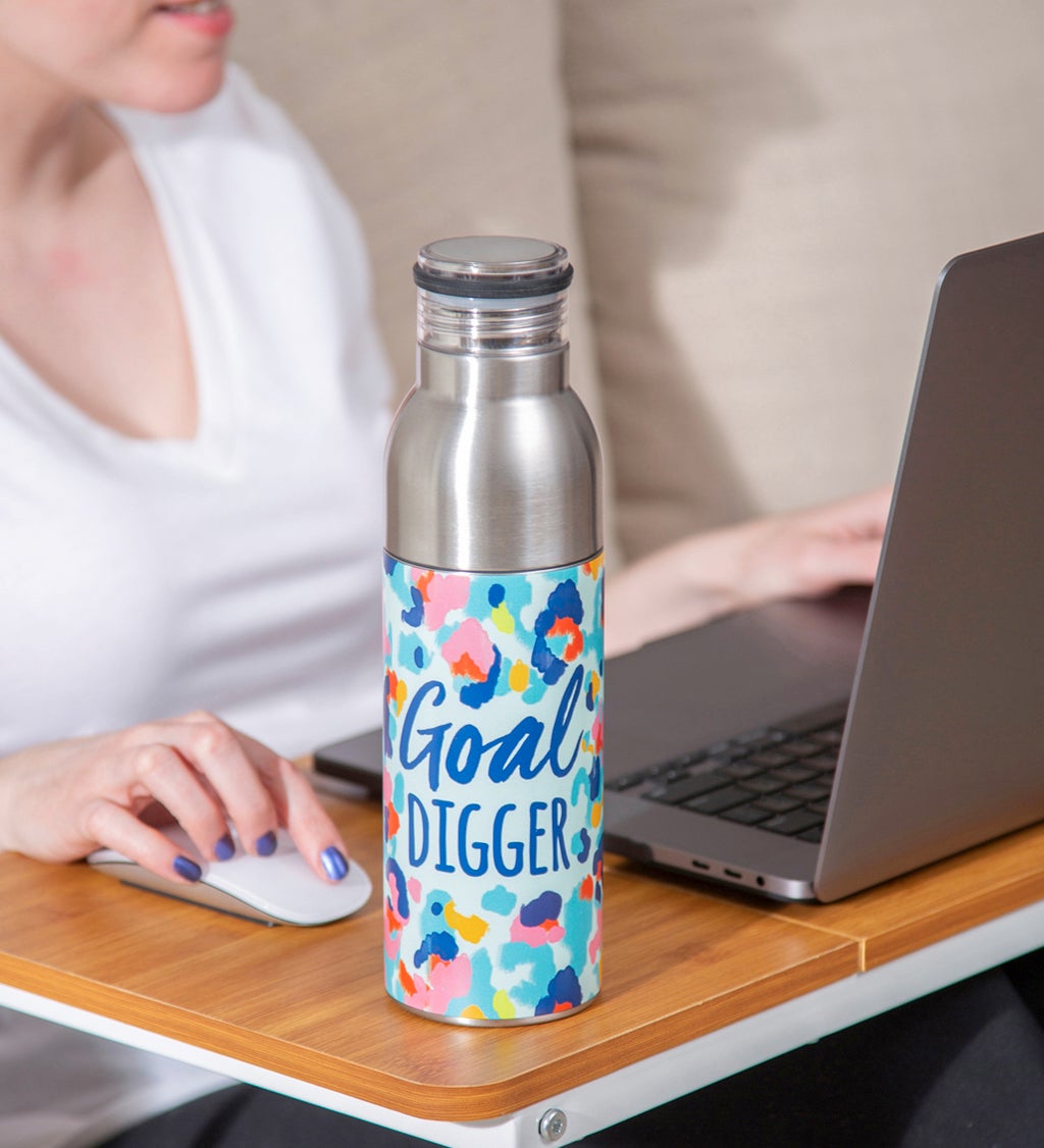 Goal Digger 22 oz Stainless Double Walled 2 Way Tumbler