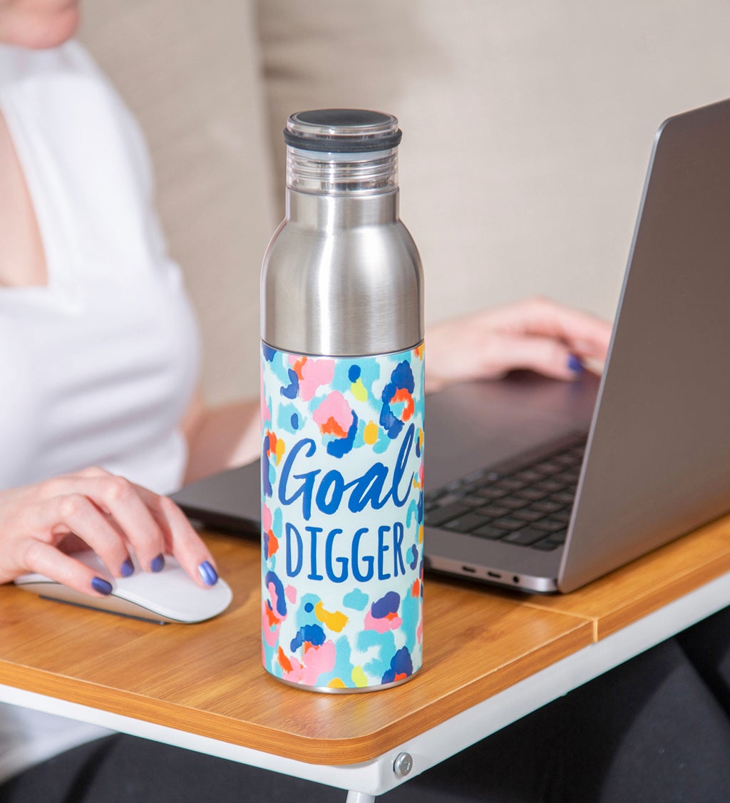 Goal Digger 22 oz Stainless Double Walled 2 Way Tumbler