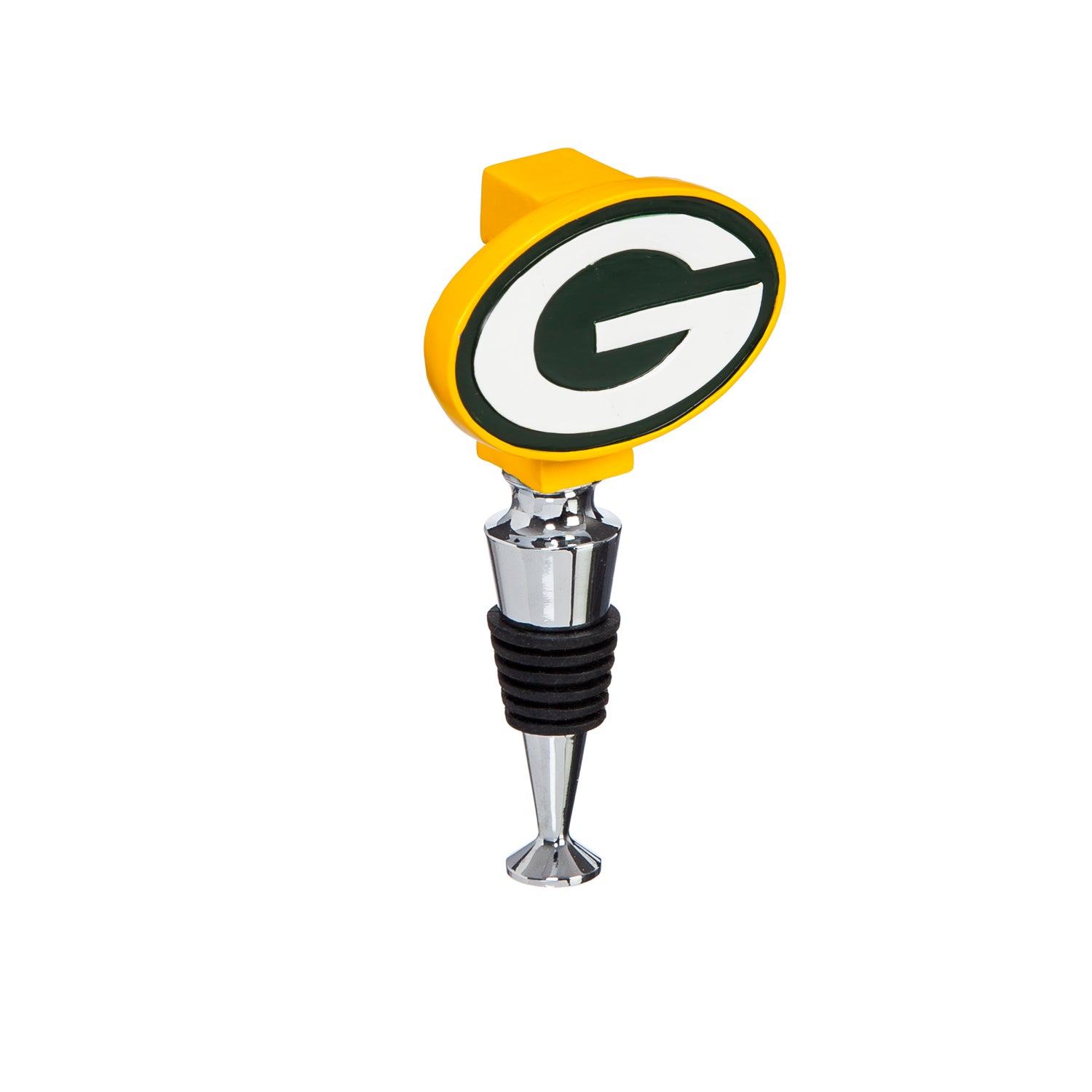 Green Bay Packers Logo Bottle Stopper