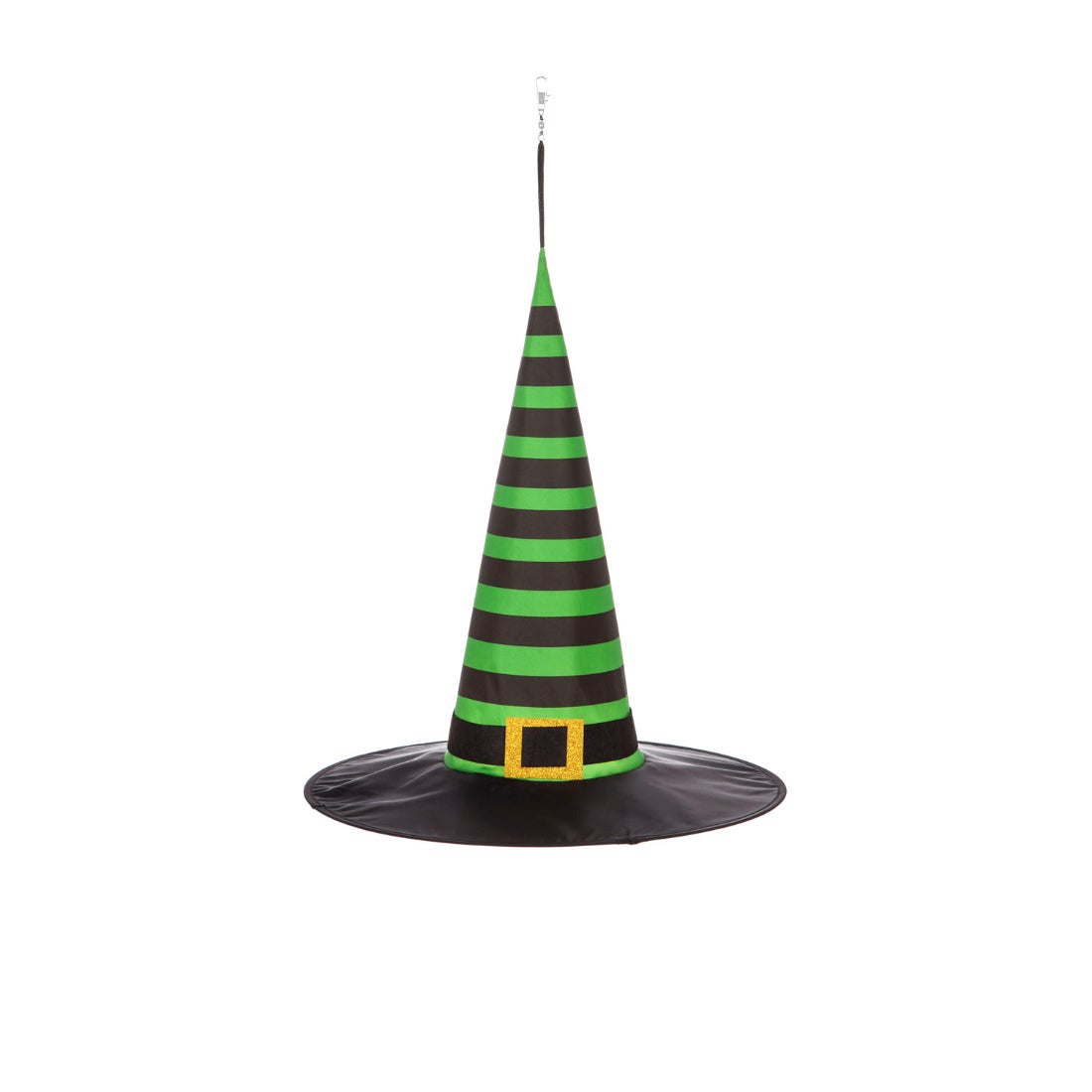 Stripe Witch Hat 3D Chasing Light Hanging Décor