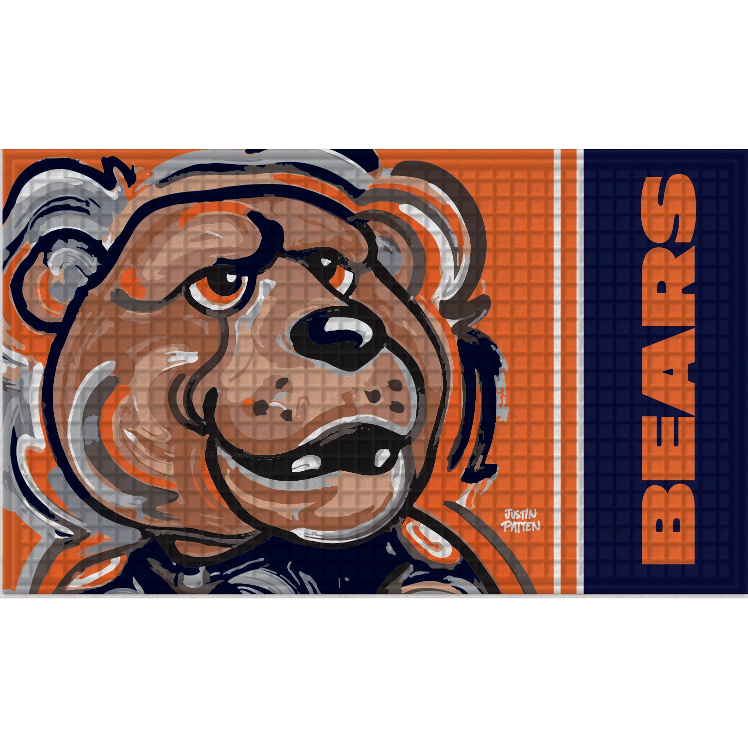 Chicago Bears Embossed Floor Mat , 30" x 18"