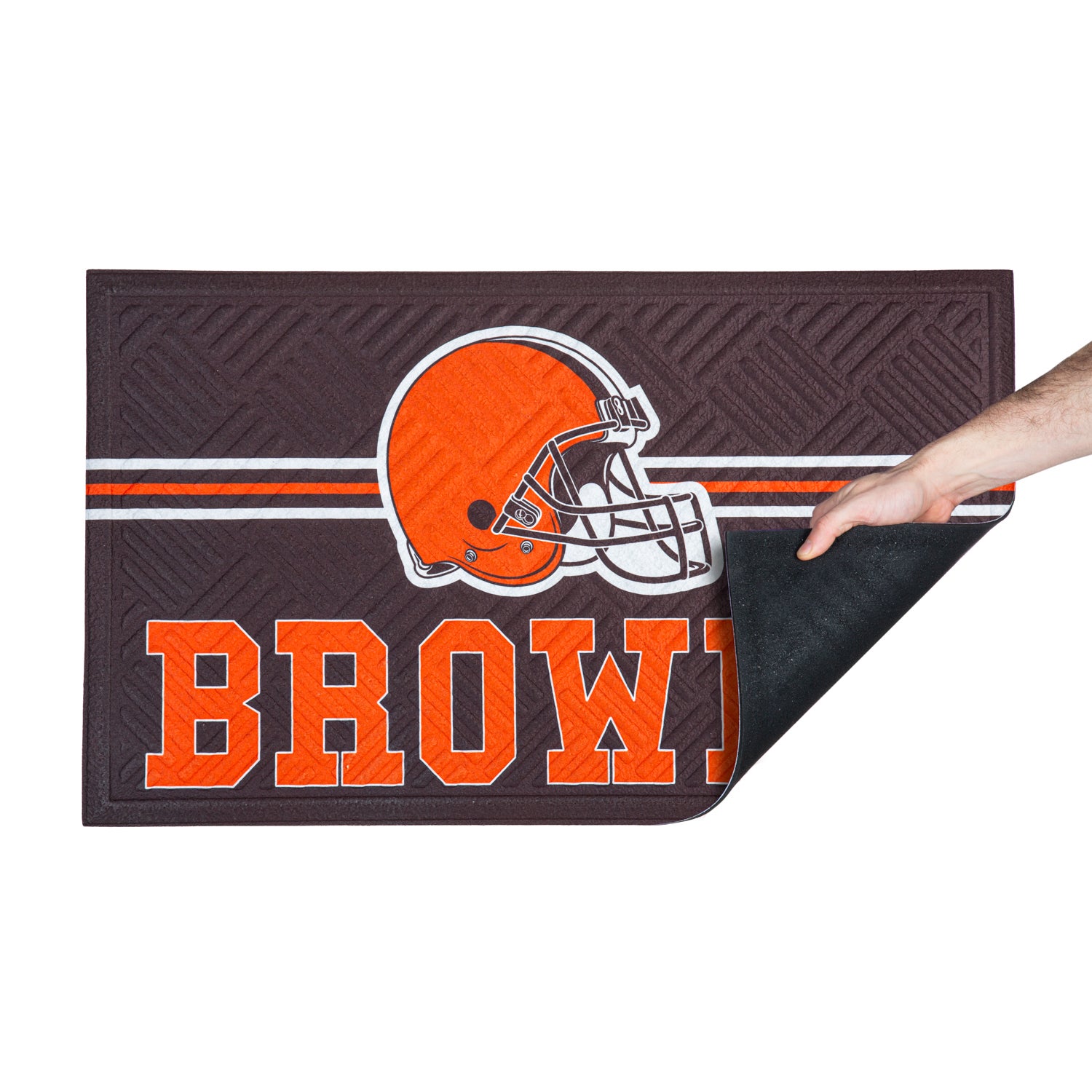 Cleveland Browns Embossed Floor Mat , 30" x 18"