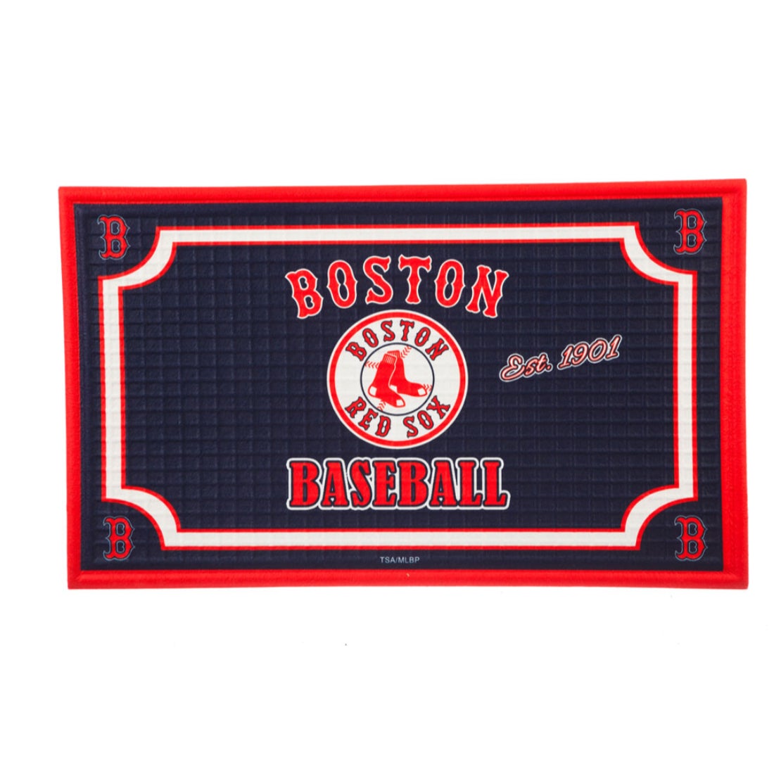Boston Red Sox Embossed Floor Mat, 30" x 18"
