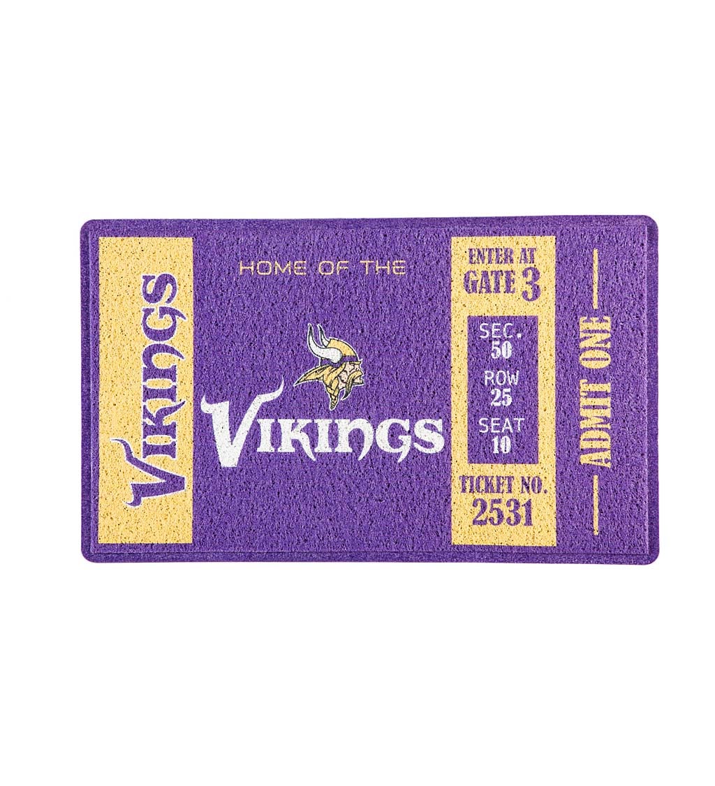 Minnesota Vikings Turf Mat, 30" x 18"