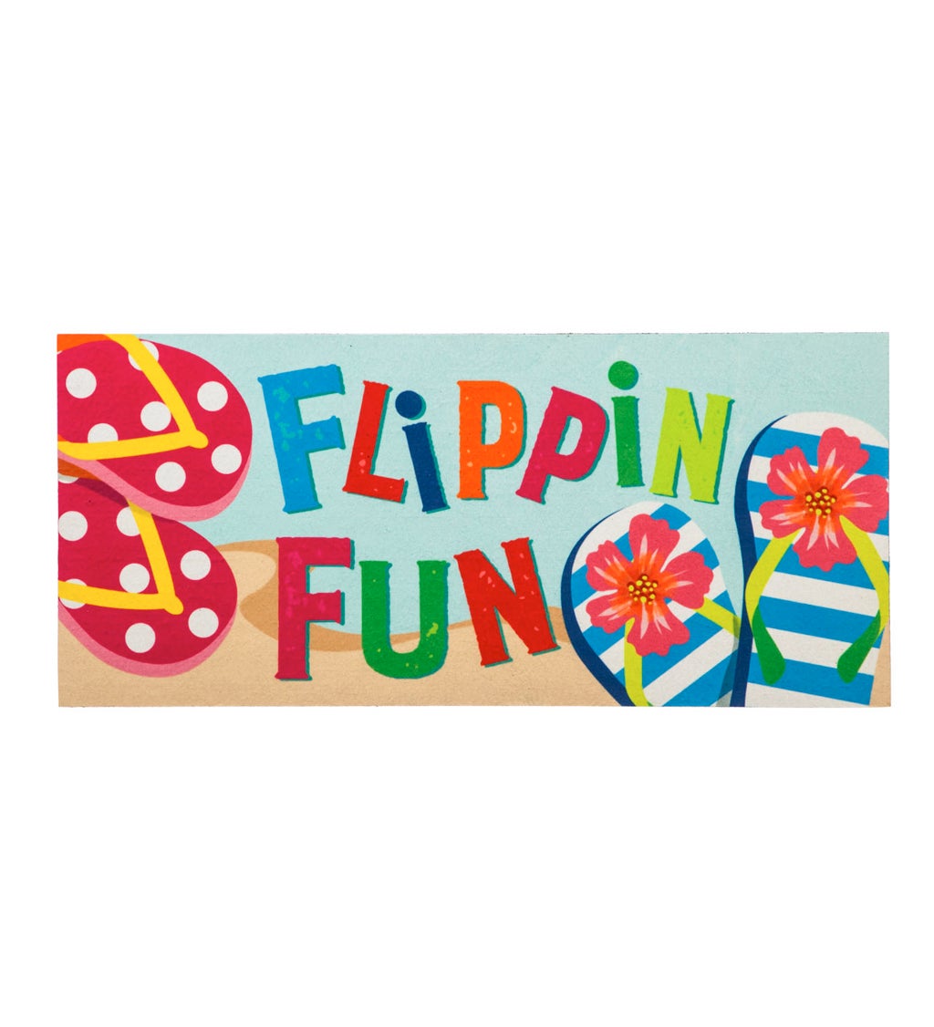 Flippin Fun Flip Flops Sassafras Switch Mat