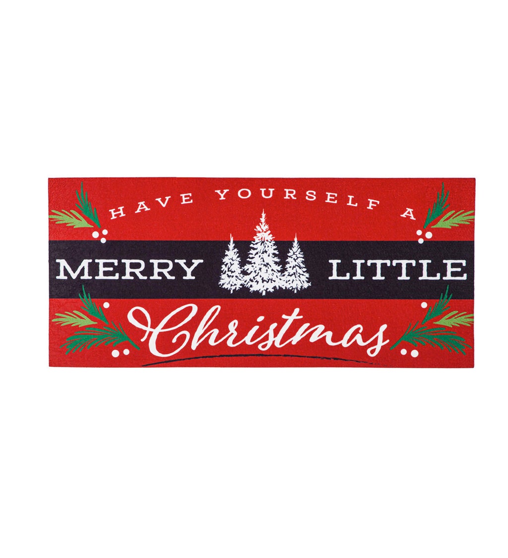 Merry Little Christmas Sassafras Switch Mat, 22" x 10"