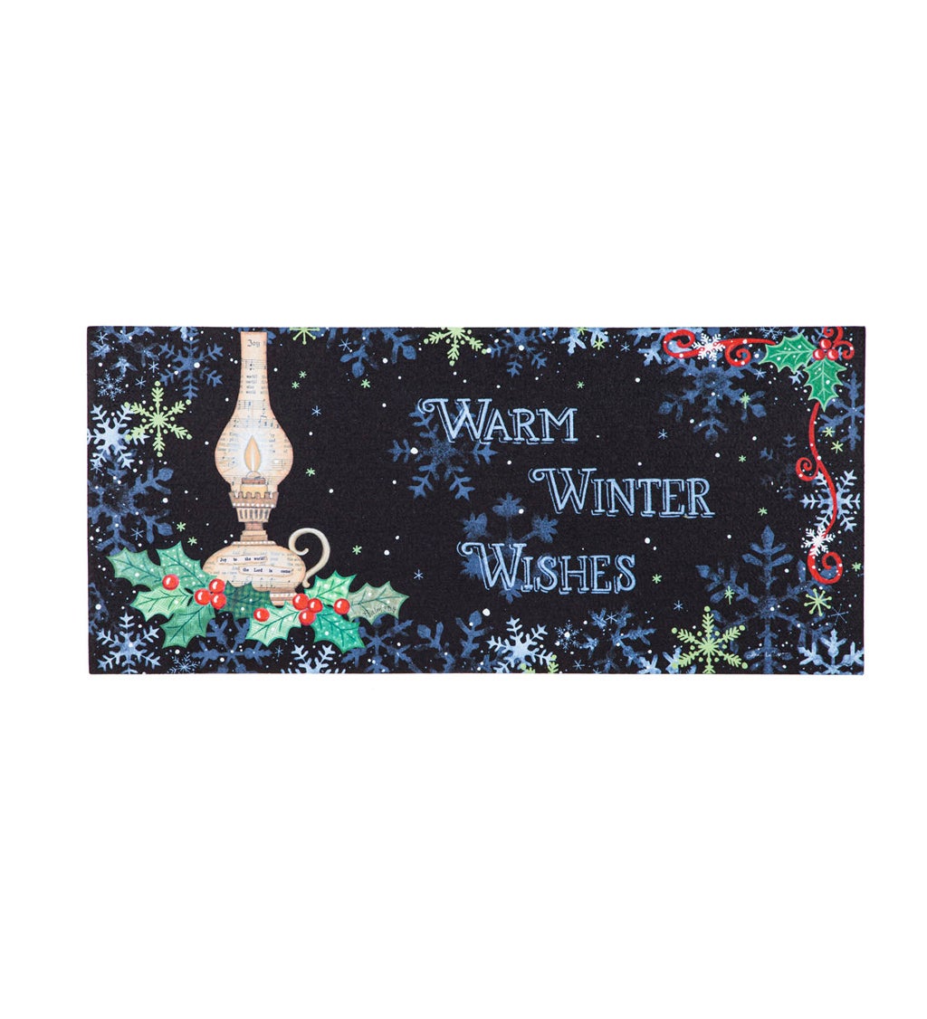 Warm Winter Wishes Sassafras Switch Mat, 22" x 10"