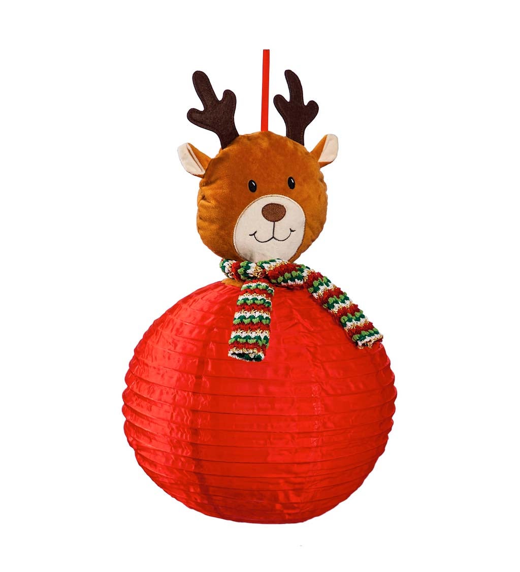 Reindeer Beaming Buddies Collapsible Lantern