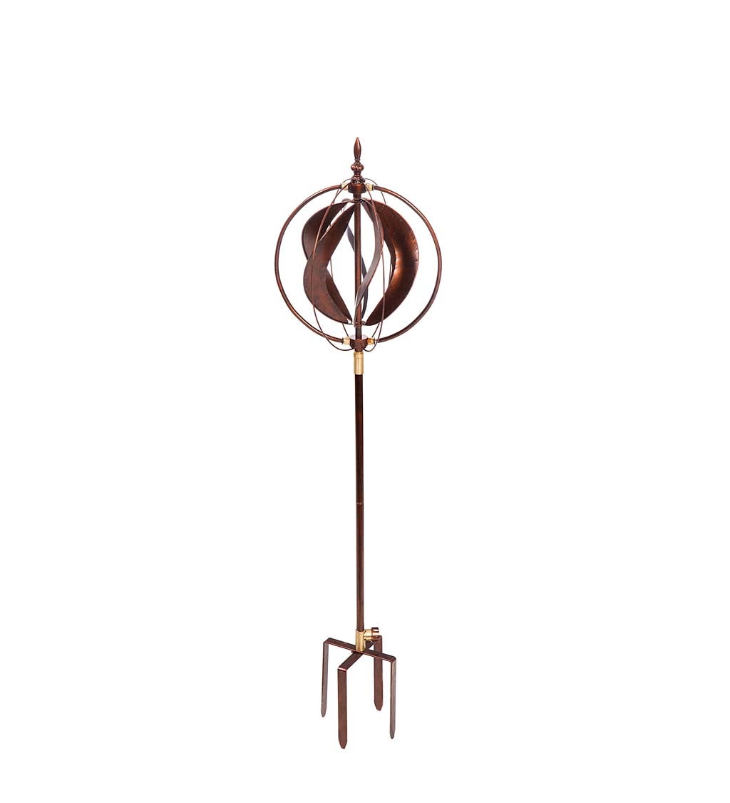 48" Hydro Wind Spinner, Copper Sphere