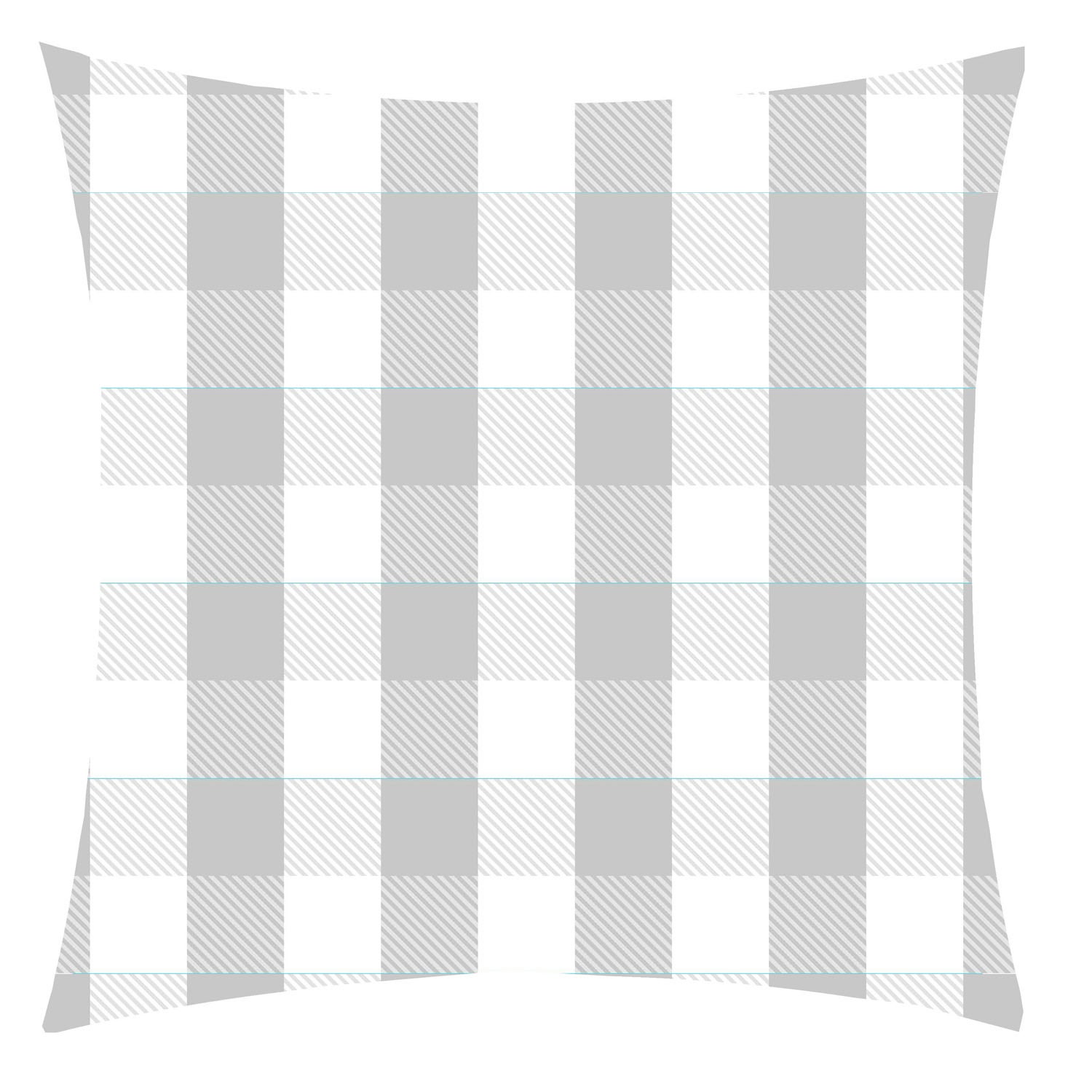 Home Sweet Home Plaid Interchangeable Pillow Cover