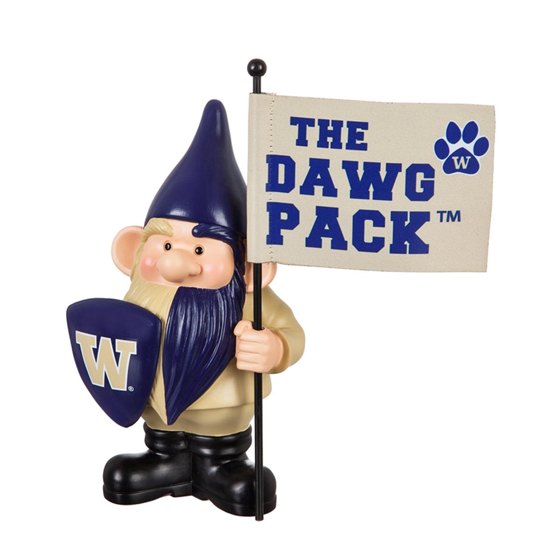 University of Washington Gnome Flag Holder