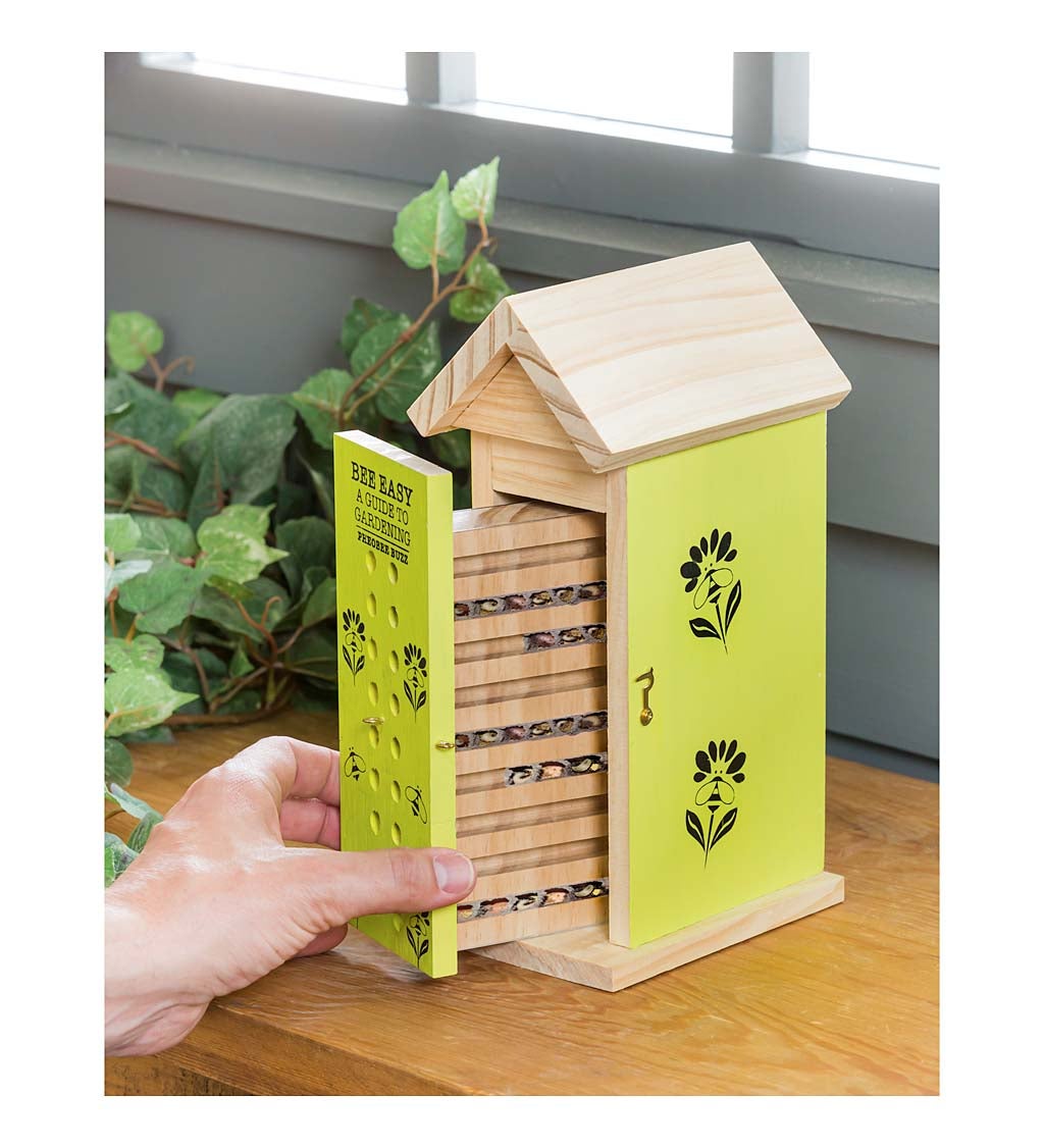 10"H Book Bee House, Bee Easy Bee Observation