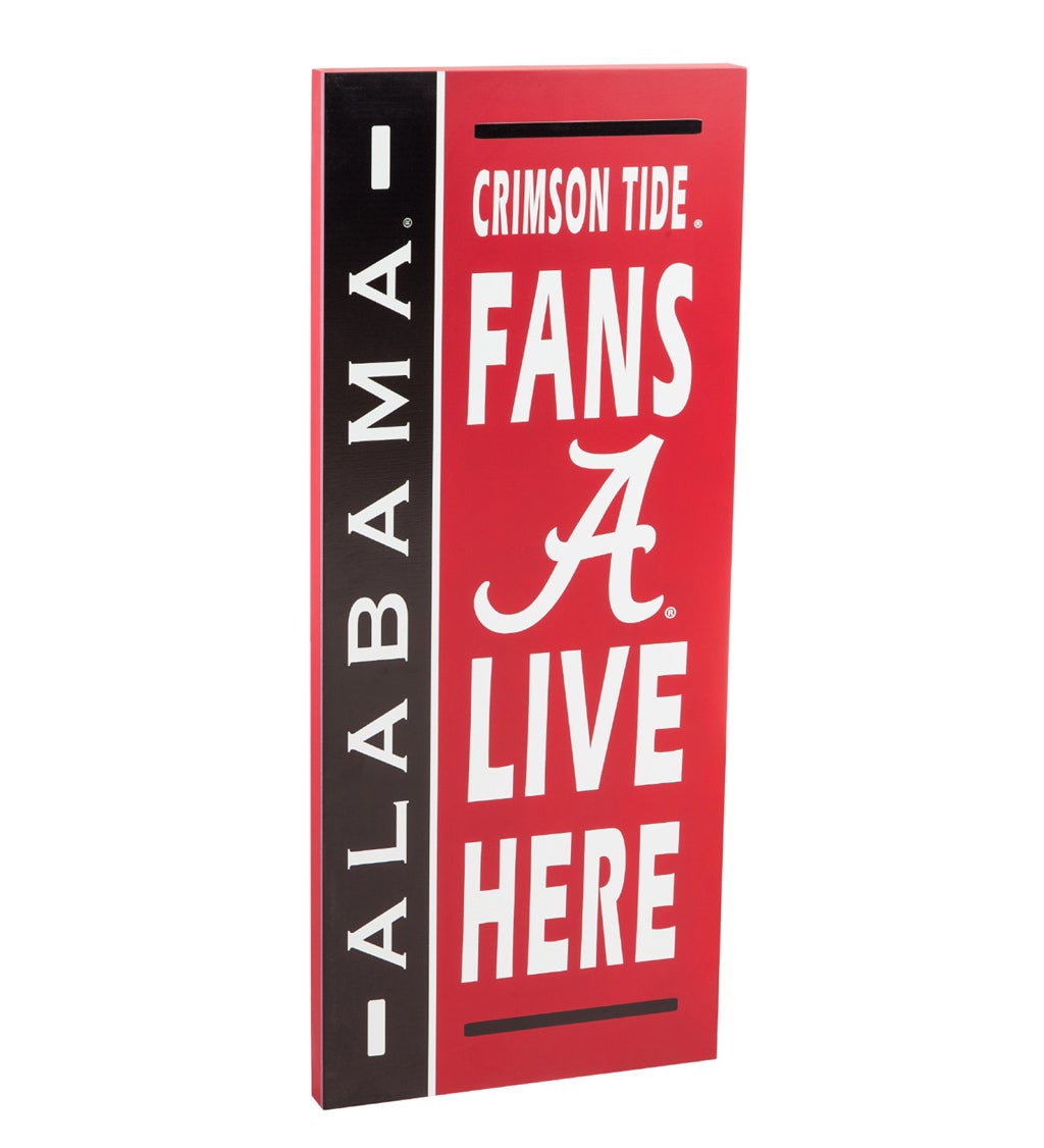 University of Alabama Fan Sign