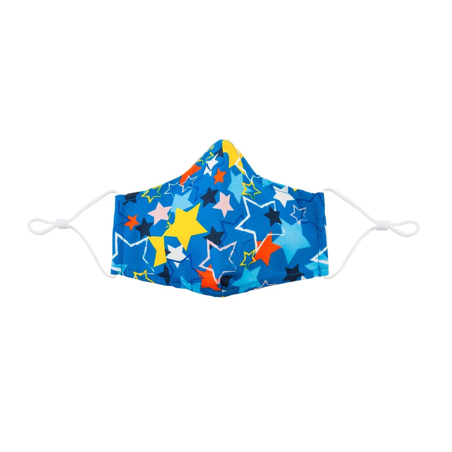Children's Non-Medical Cotton Face Mask Set of 2 with Star Pattern