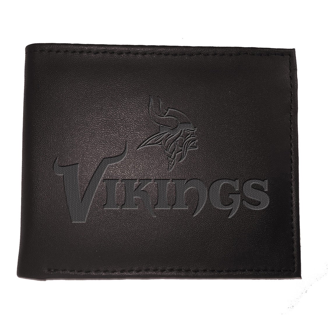 Minnesota Vikings Bi-Fold Leather Wallet