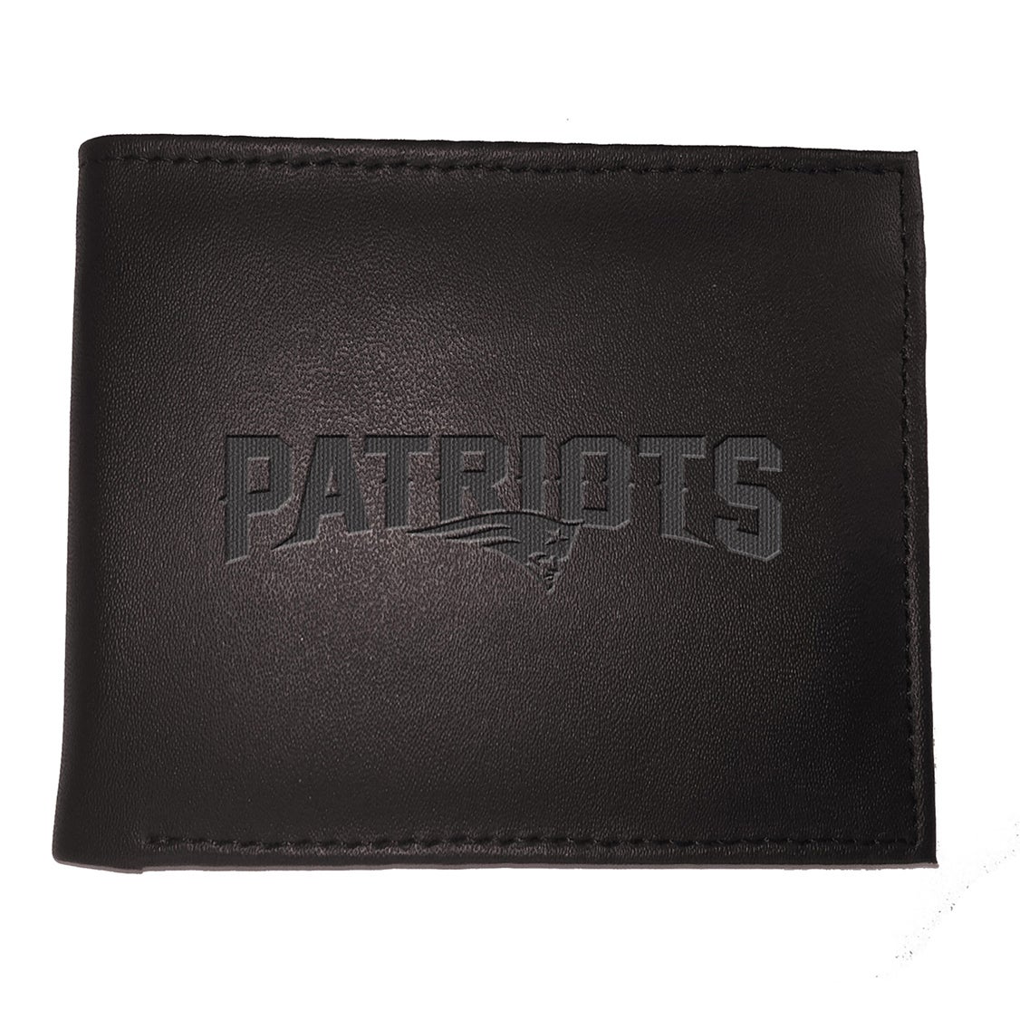 New England Patriots Bi-Fold Leather Wallet