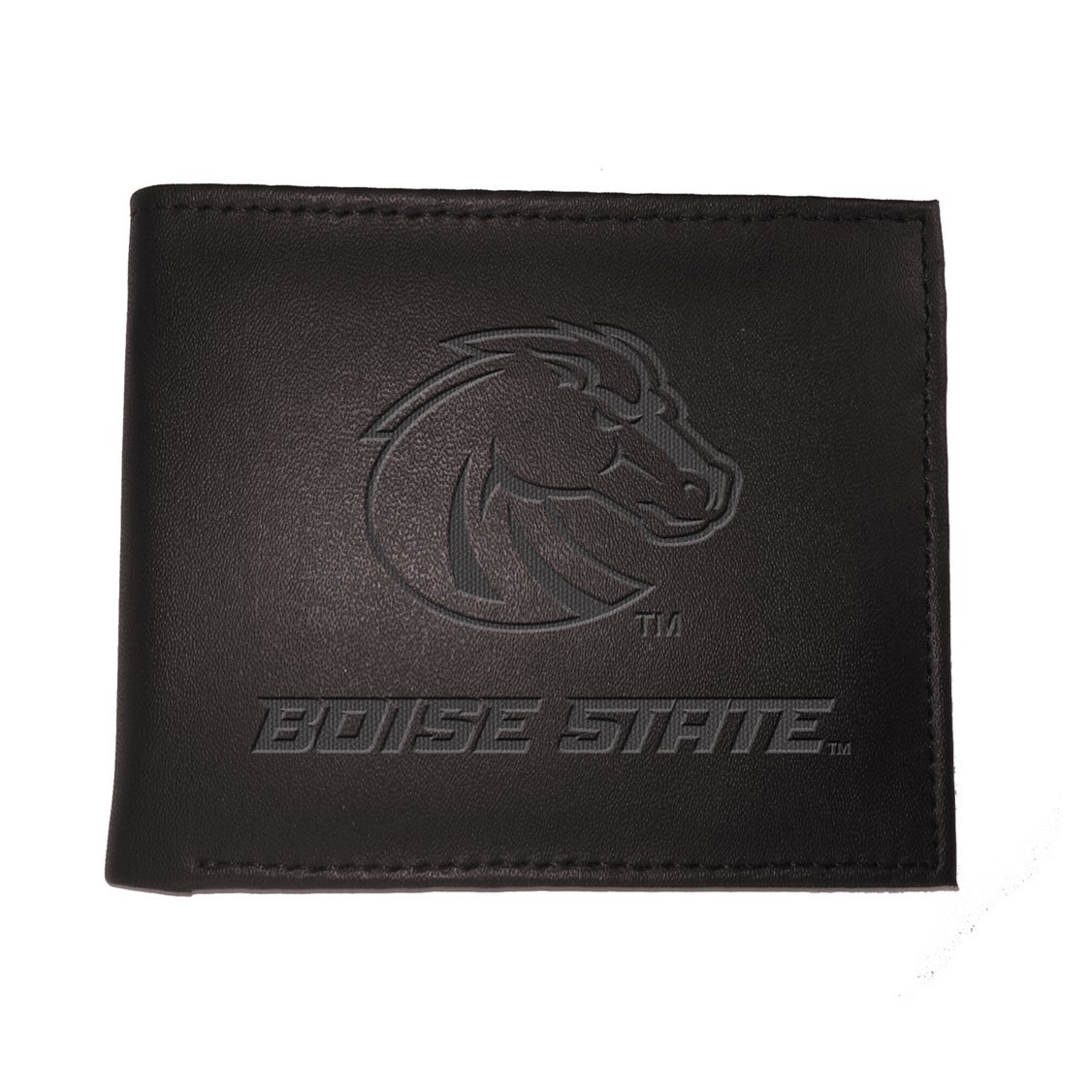 Boise State University Bi-Fold Leather Wallet