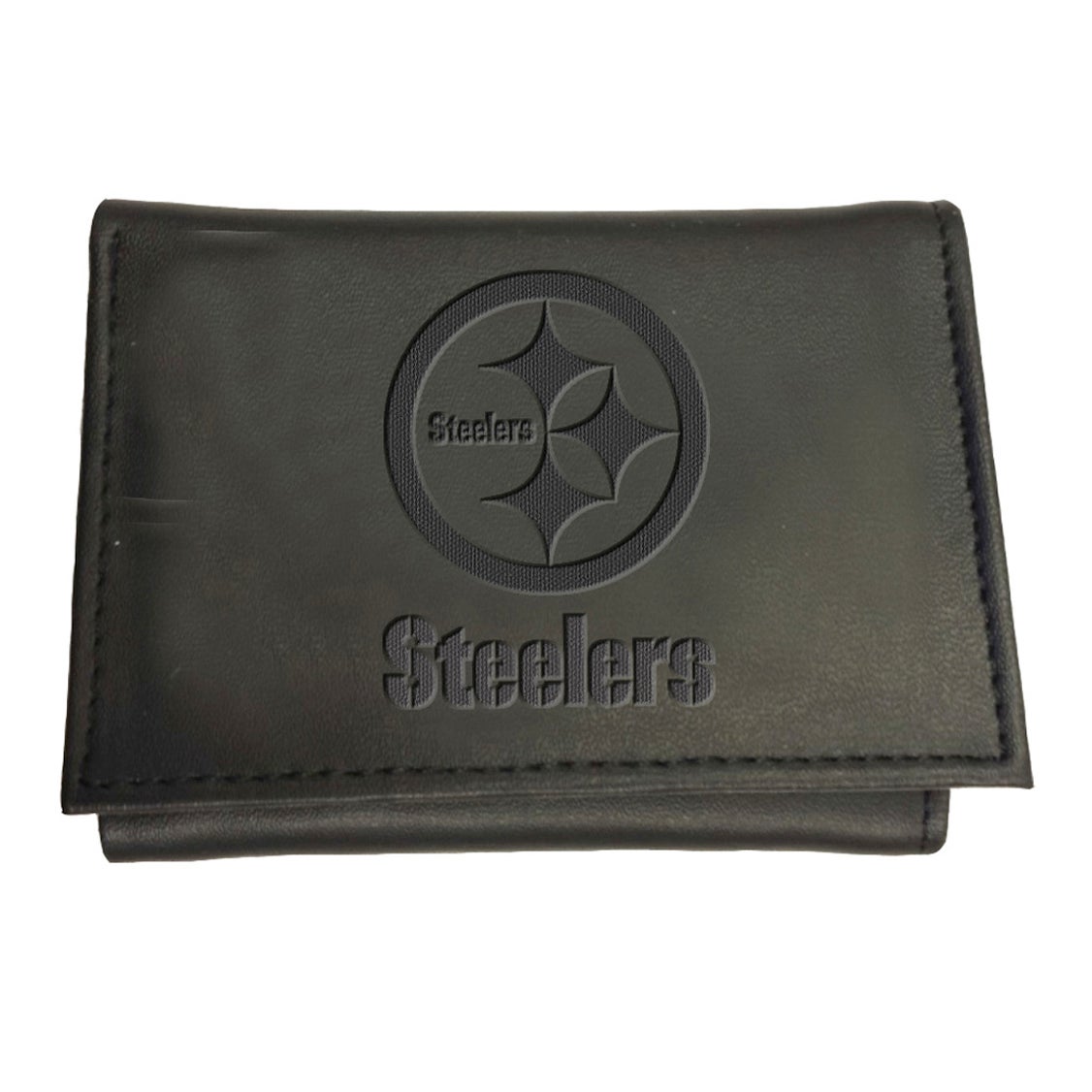 Pittsburgh Steelers Tri-Fold Leather Wallet